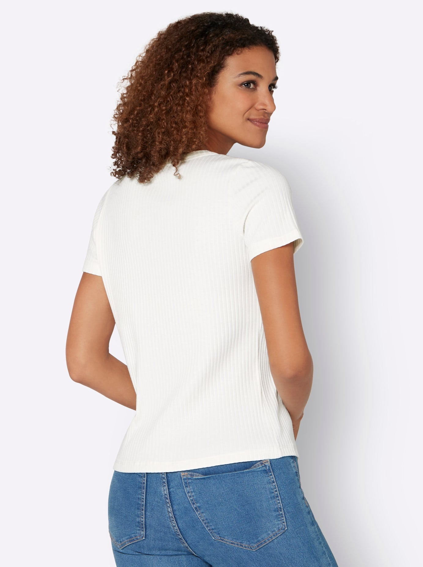 Casual Looks Kurzarmshirt »Shirt«, (1 tlg.)