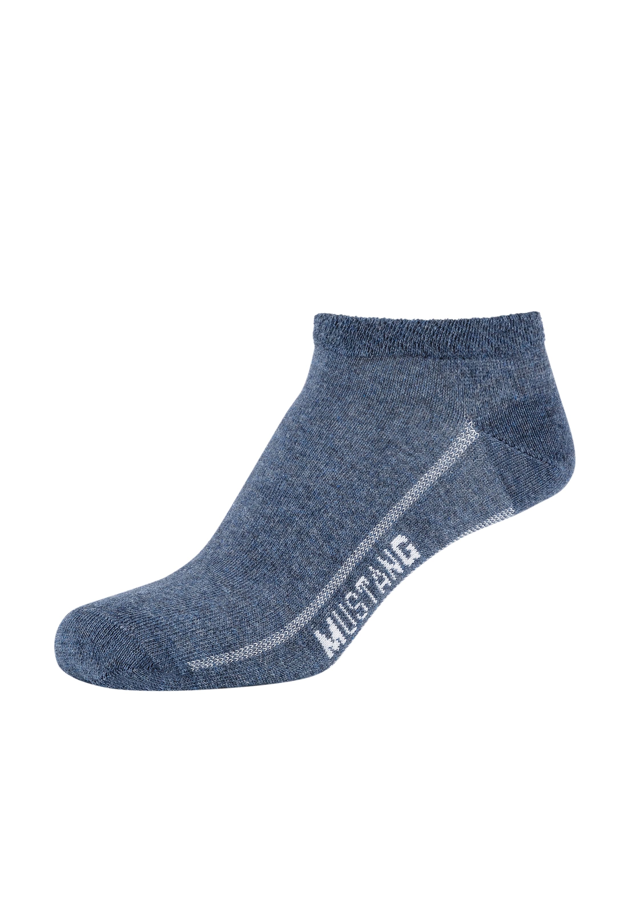 MUSTANG Kurzsocken »casual« 6 Paar tlg. mit elastischem Komfortbund