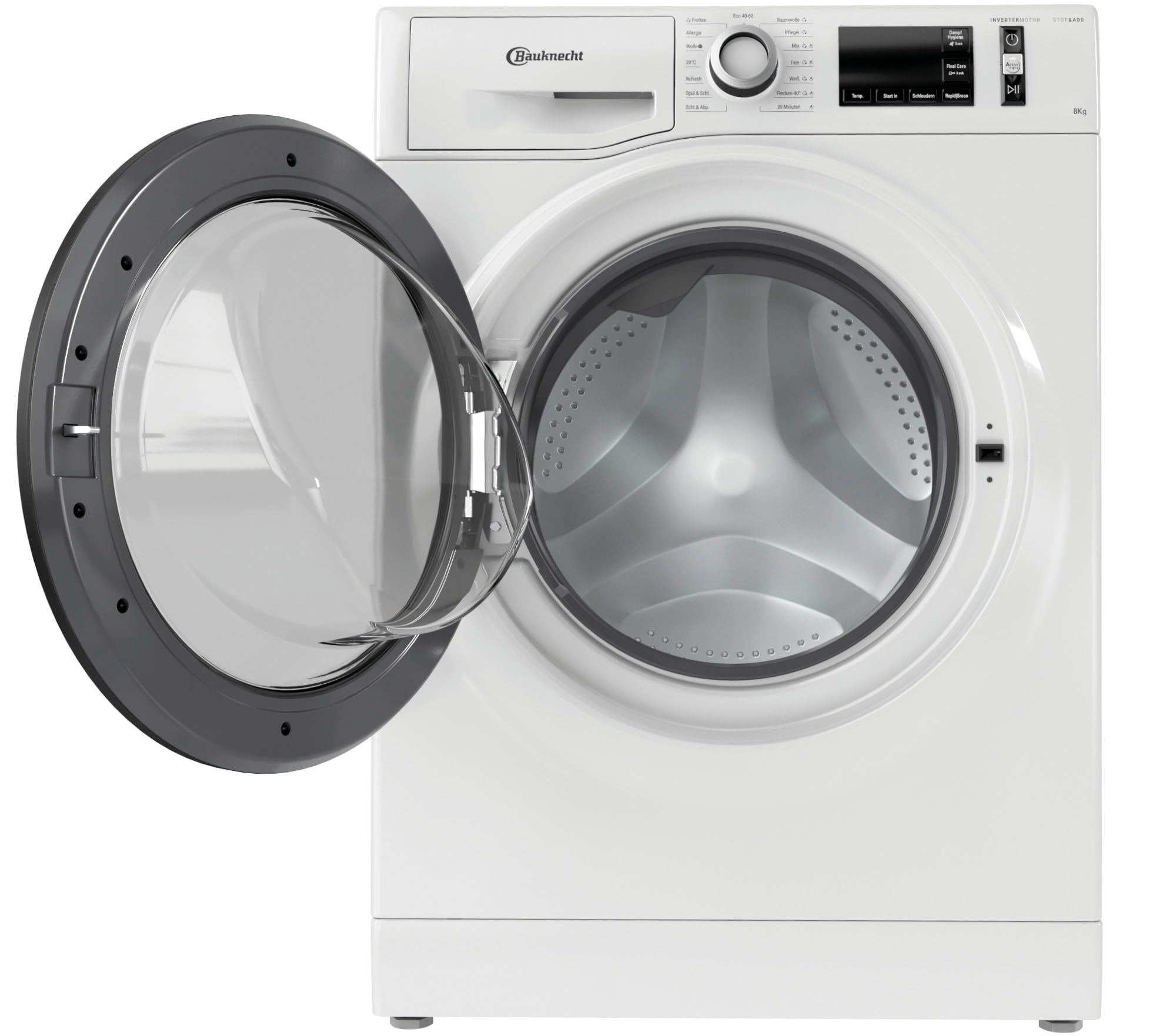 BAUKNECHT Waschmaschine »WM Pure 8AA«, 8 kg, 1400 U/min