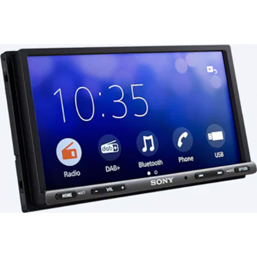 Sony Autoradio »XAV-AX3250ANT«, (A2DP Bluetooth-AVRCP Bluetooth-Bluetooth AM-Tuner-FM-Tuner-Digitalradio (DAB+) 220 W)