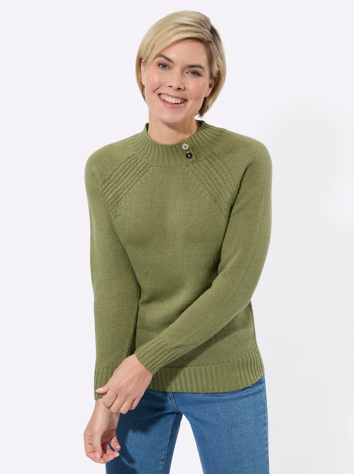 Classic Basics Stehkragenpullover »Stehkragen-Pullover«