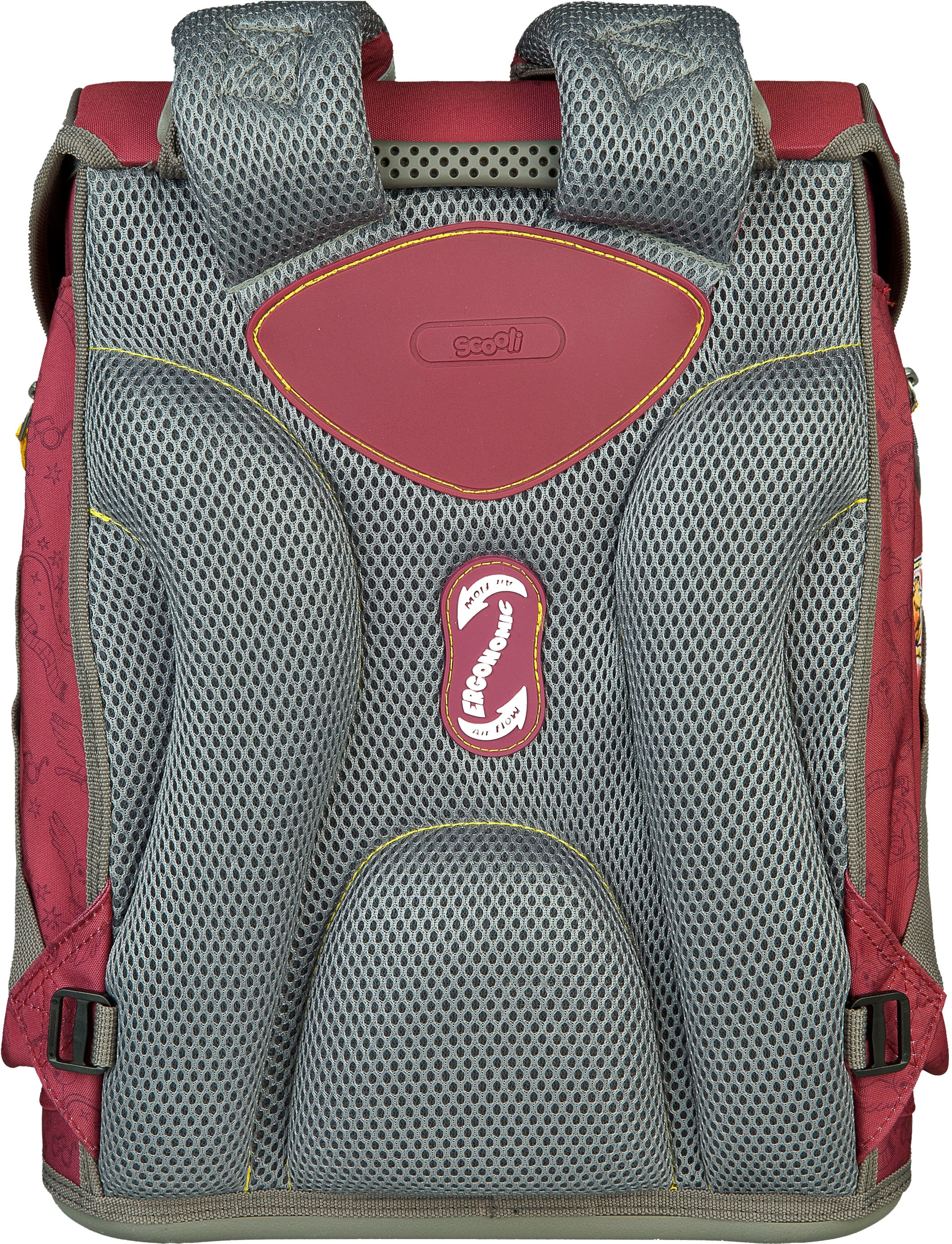 Scooli Schulranzen »EasyFit, Harry Potter II«, Reflektoren