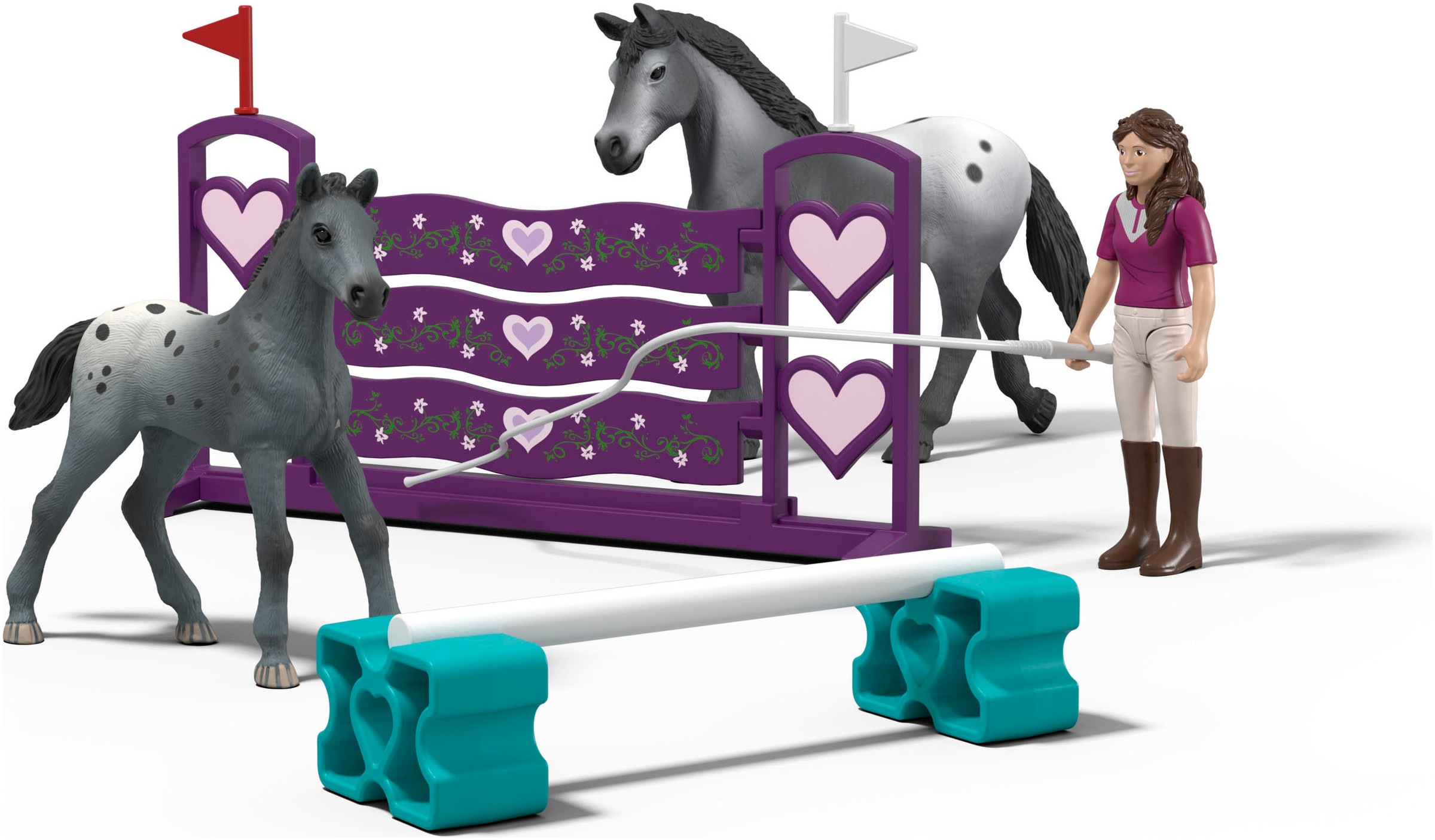 Schleich® Spielfigur »HORSE CLUB, Lisa's Turnier Training (42776)«