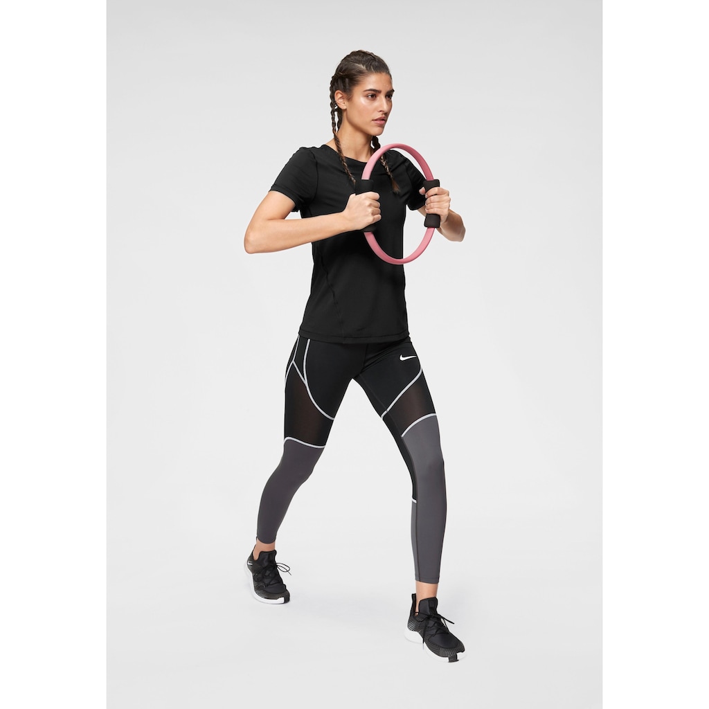 Nike Funktionsshirt »WOMEN NIKE PERFORMANCE TOP SHORTSLEEVE ALL OVER MESH«, DRI-FIT Technology