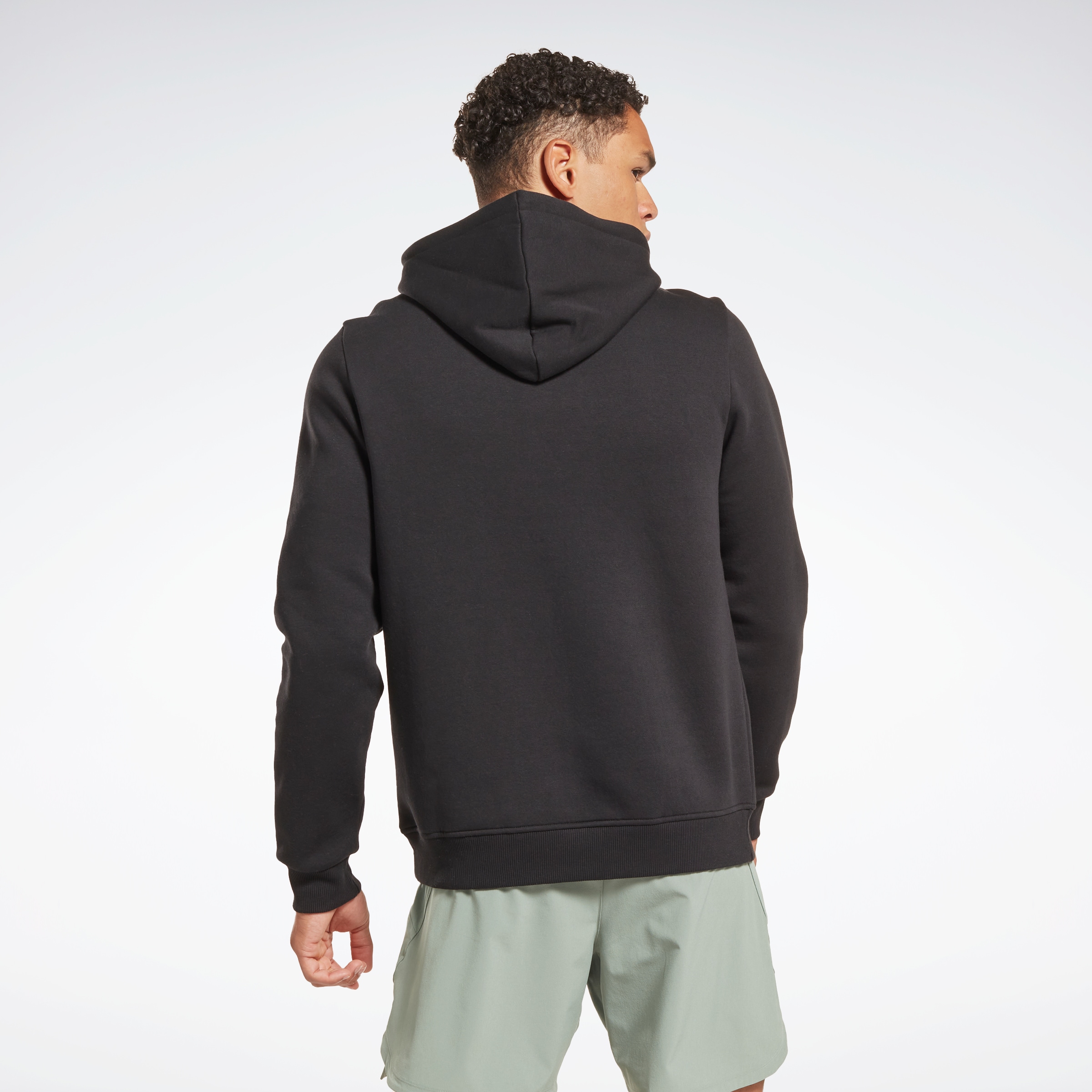 Reebok Sweatshirt »REEBOK IDENTITY FLEECE STACKED LOGO PULLOVER HOODIE«