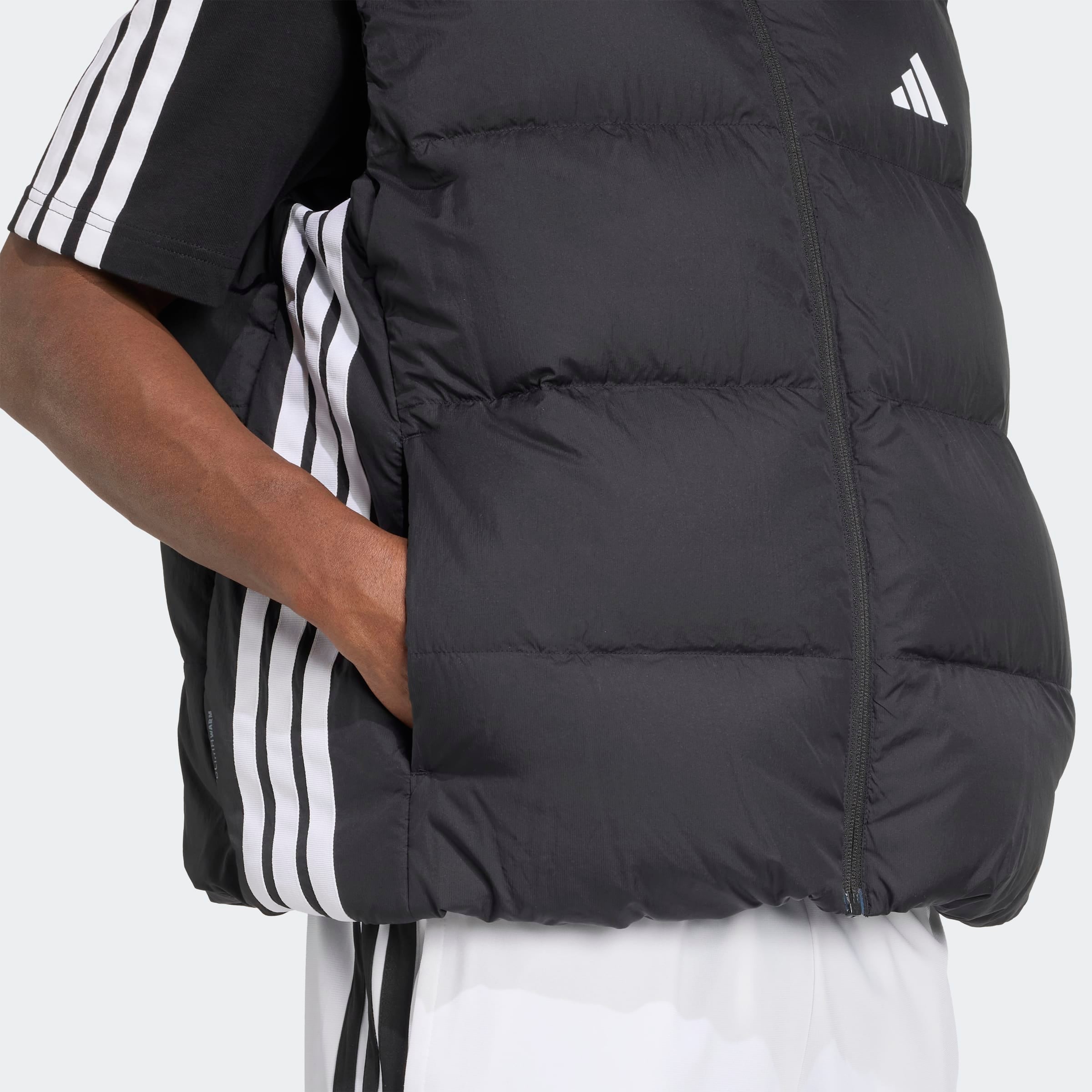 adidas Sportswear Funktionsweste »ESSENTIALS CLIMAWARM 3-STRIPES PUFFER«