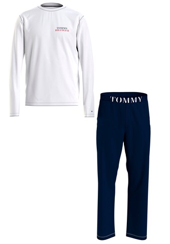 Tommy Hilfiger Underwear Pyjama, (2 tlg.), mit Tommy Hilfiger Logo-Schriftzug am Bund kaufen