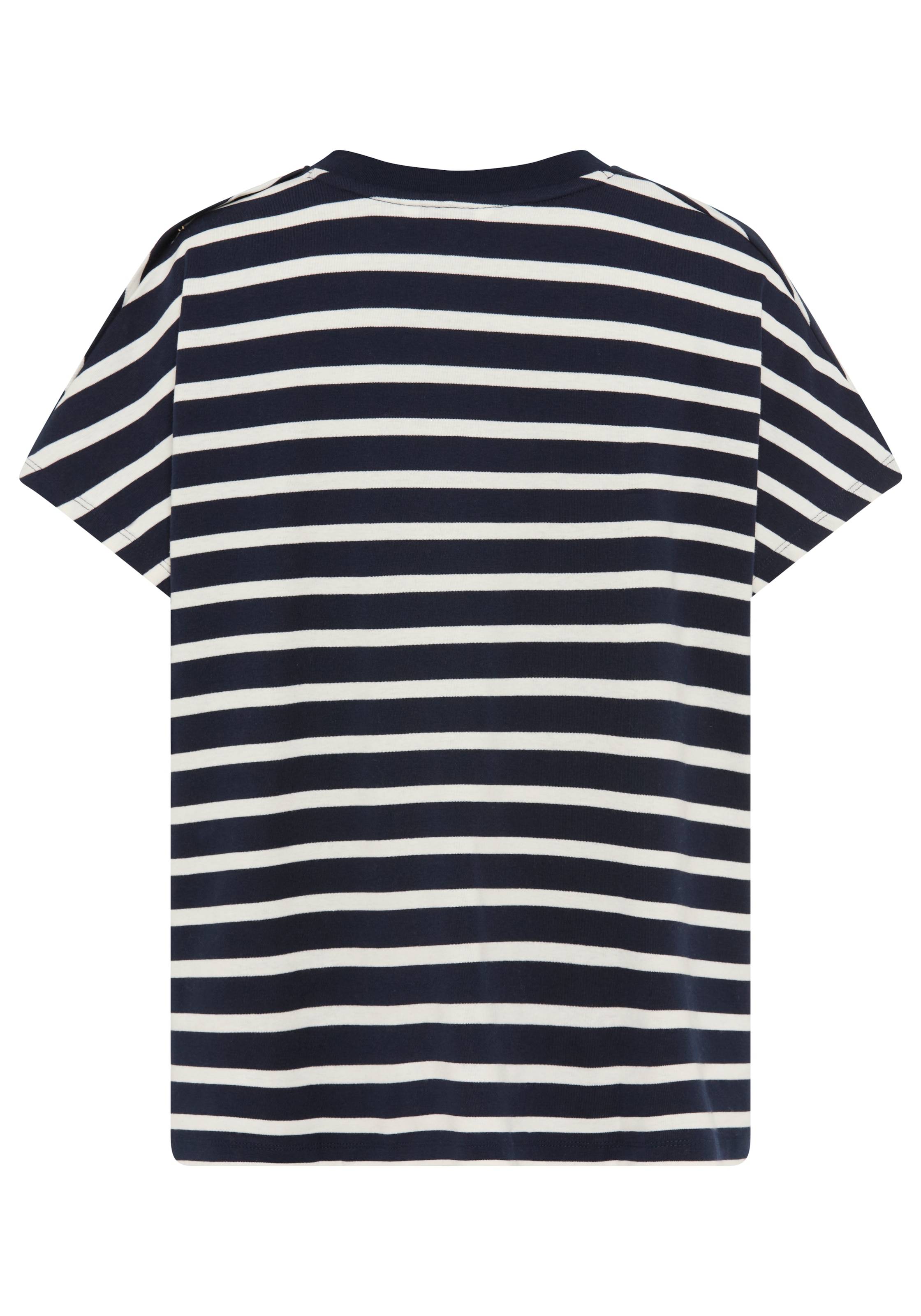 Tommy Hilfiger Curve Kurzarmshirt »CRV GOLD BUTTON SS TEE«, in großen Größen