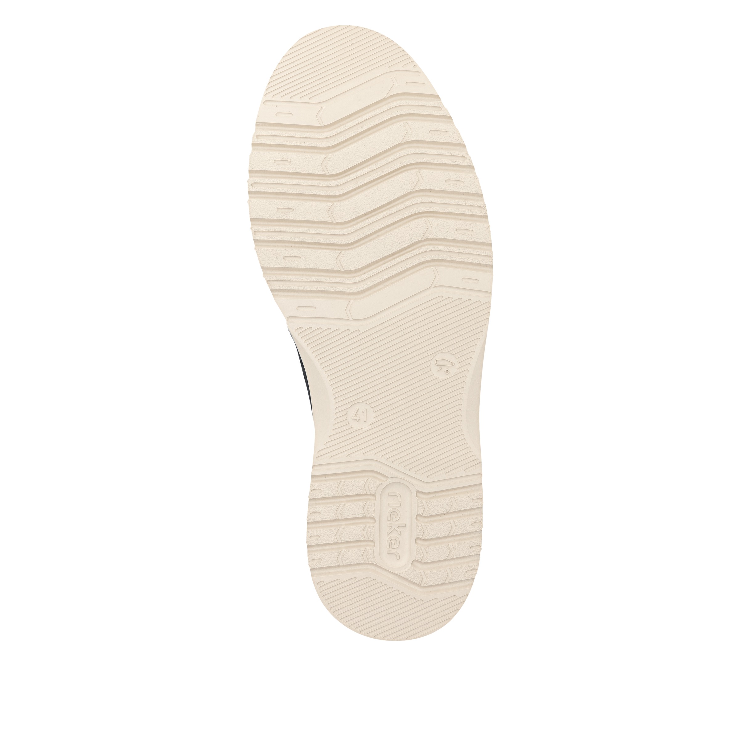 Rieker Schnürschuh, Schnürschuh, Business-Schnürer, Lyralochung, in bequemer Form