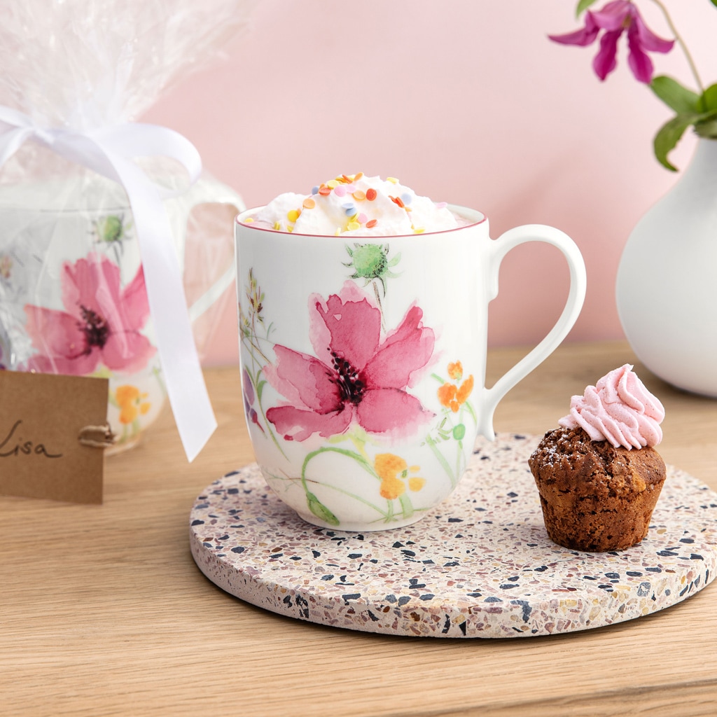 Villeroy & Boch Becher »Latte Macchiato Becher Mariefleur Basic 370 ml bunt«