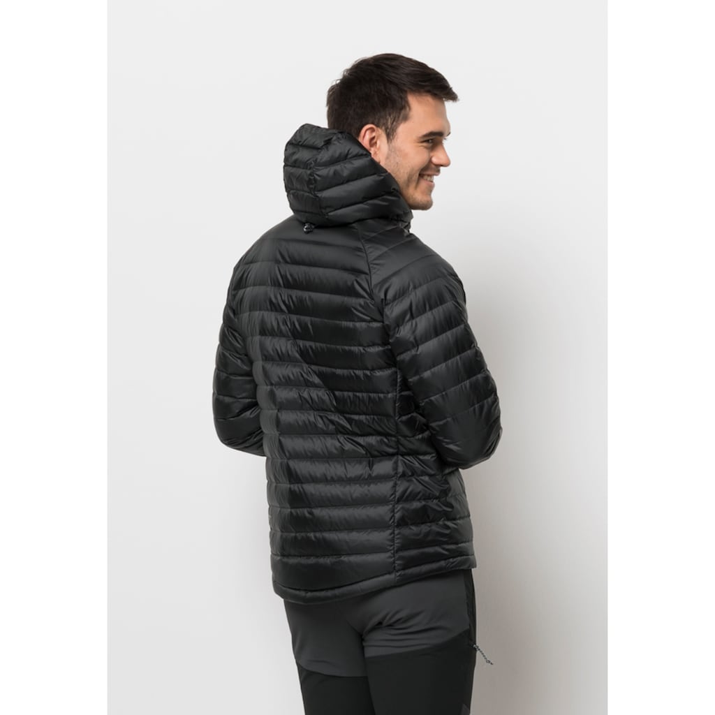 Jack Wolfskin Daunenjacke »PASSAMANI DOWN HOODY M«, mit Kapuze