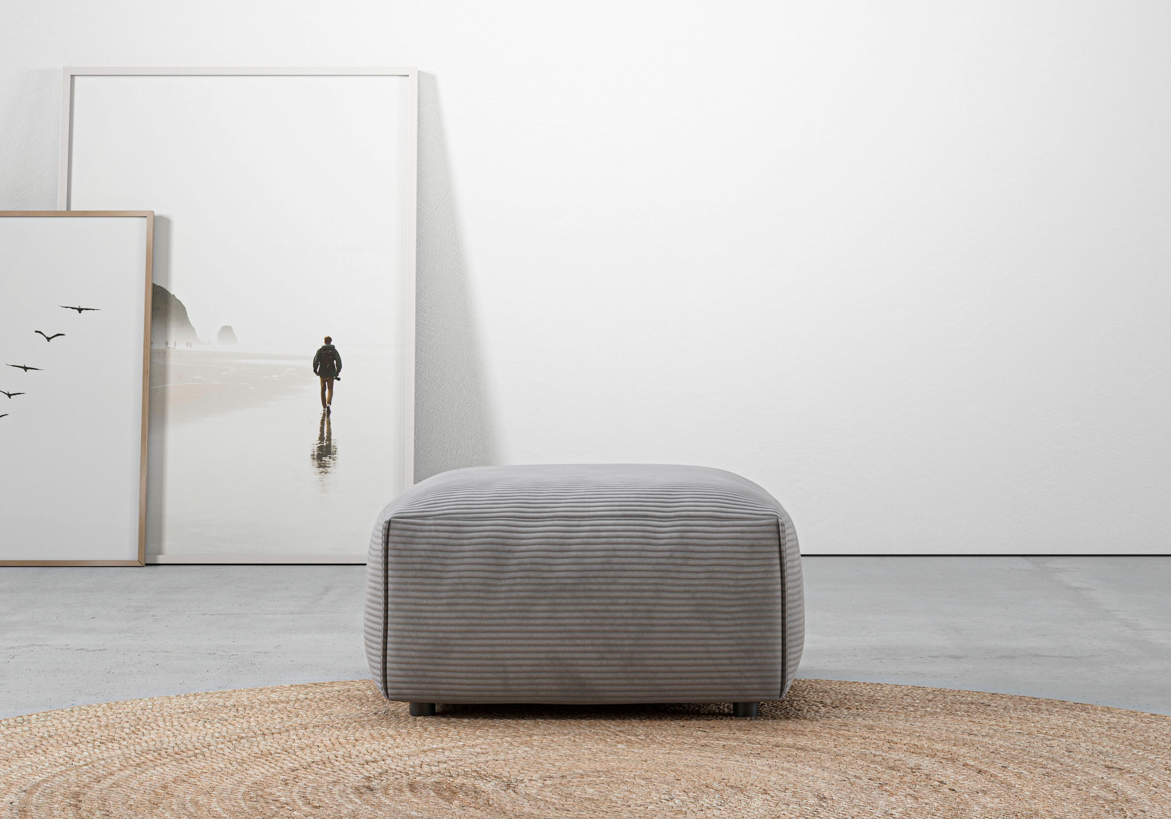 andas Hocker »Glimminge auch in Breitcord, Feincord und Easy care-Bezug«, passend zur Serie "Glimminge"