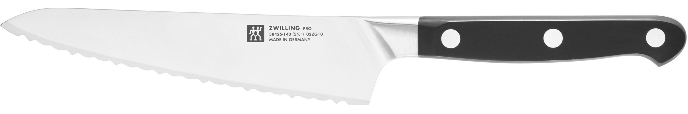 Zwilling Kochmesser »Pro« Made in Germany in schwarz, Größe Klingenlänge 14 cm