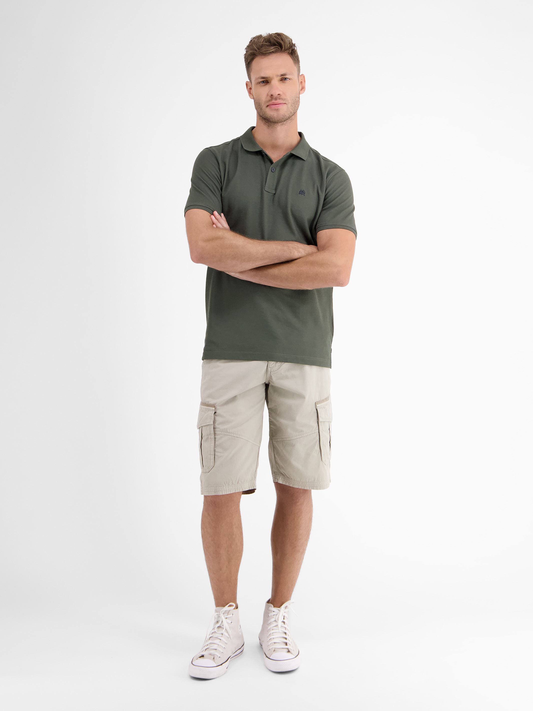 LERROS Poloshirt »Poloshirt mit COOL & DRY Funktion in Piqué-Qualität« Atmungsaktiver Baumwollmix, Feine Piqué-Qualität, Zeitloser Polo-Style