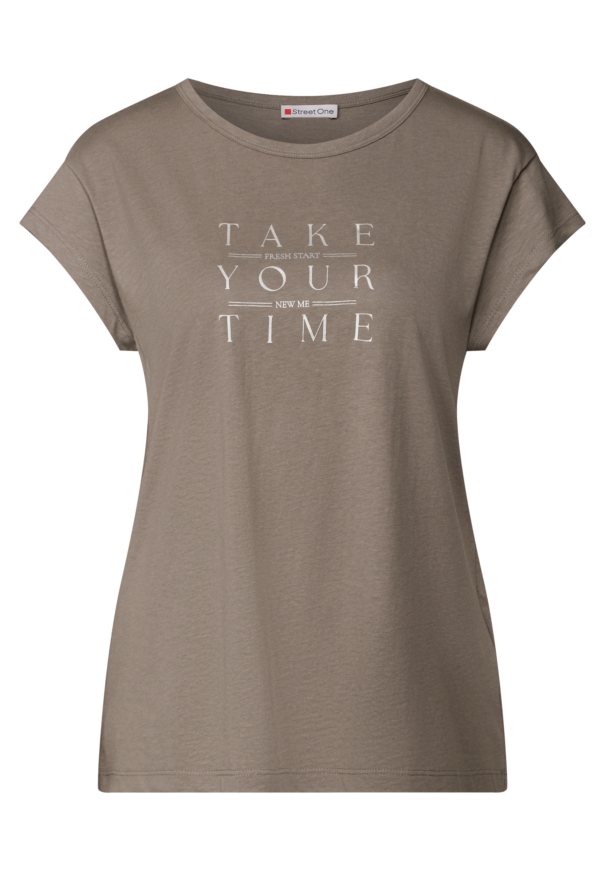STREET ONE T-Shirt, mit Schriftzug