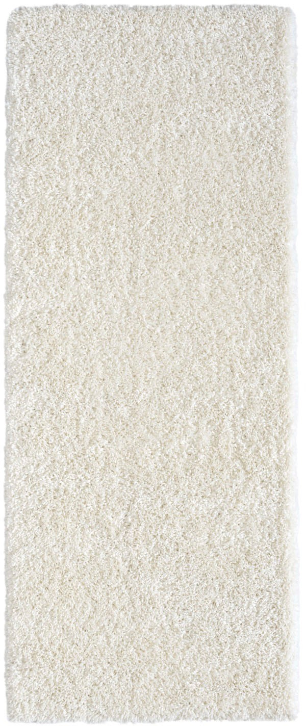 Myflair Möbel & Accessoires Hochflor-Bettumrandung »My Shaggy«, (3 tlg.), Shaggy, Uni-Farben, leicht glänzend, extra flauschig, Läufer-Set