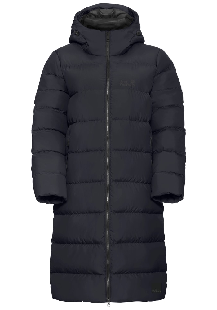 Jack Wolfskin Daunenmantel »FROZEN PALACE COAT W RDS« Daunenmantel, warm, winddicht und wasserabweisend