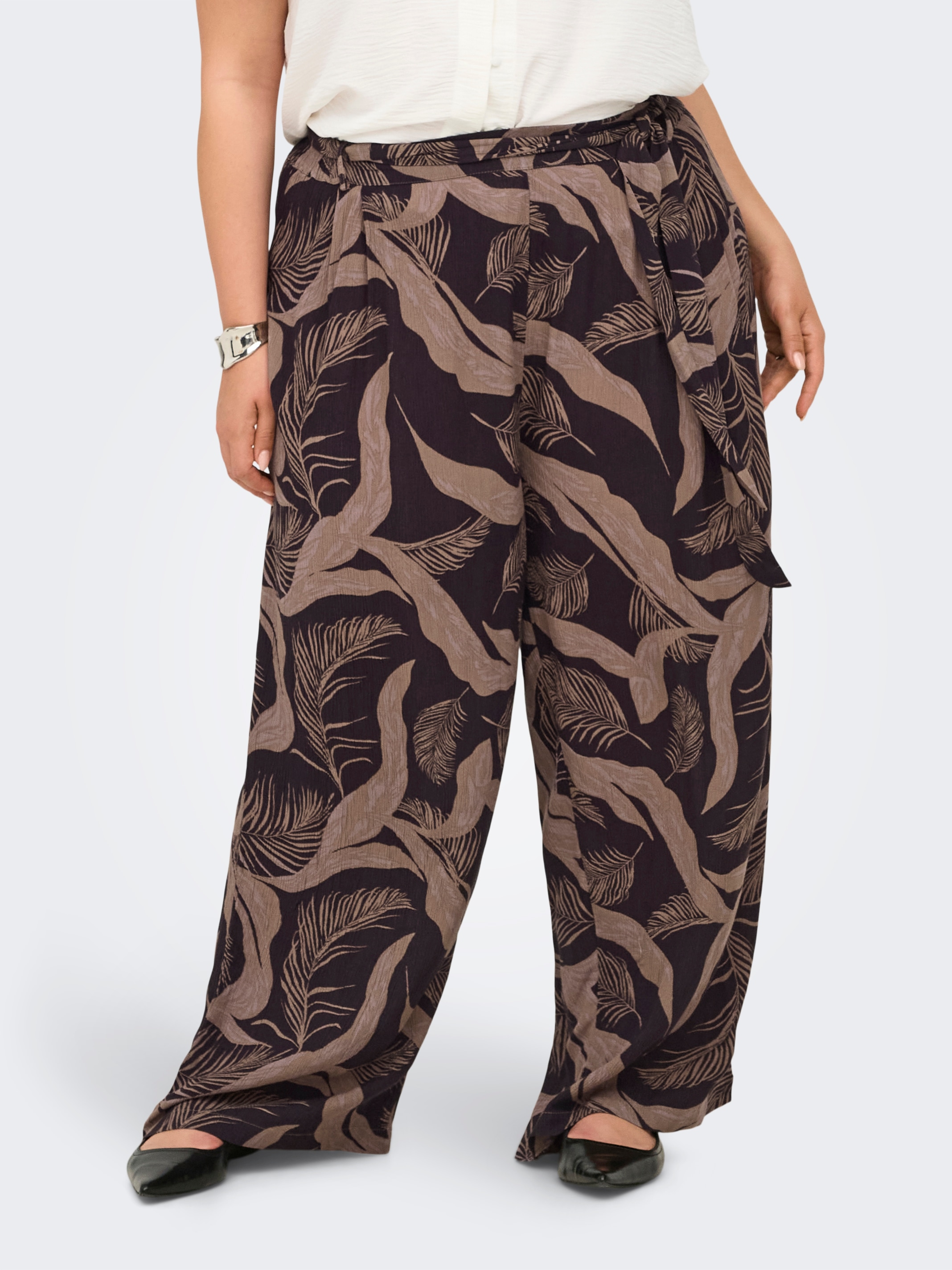 ONLY CARMAKOMA Culotte »CARVILMA LIFE CULOTTE PANT AOP«