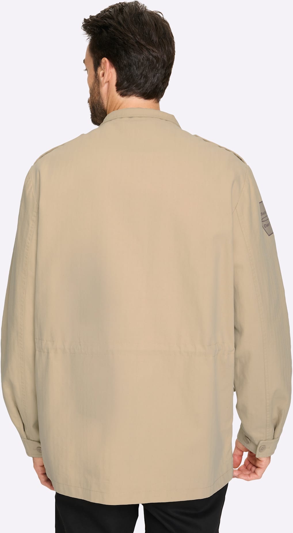 Marco Donati Langjacke ohne Kapuze