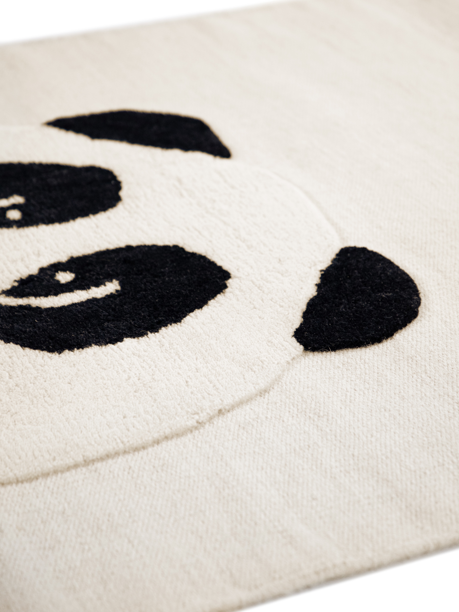 carpetfine Kinderteppich »Panda« rechteckig 0,6 mm Höhe