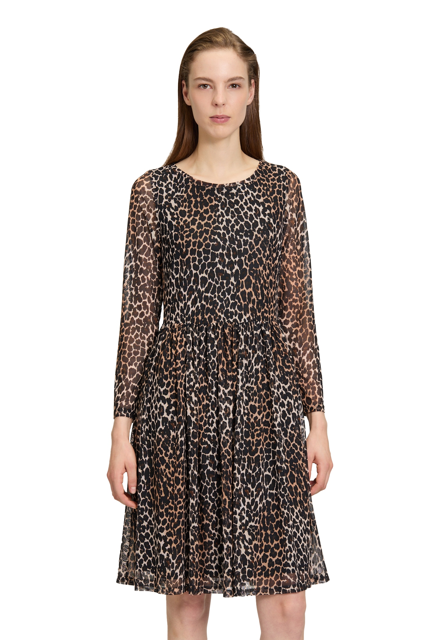 Vera Mont A-Linien-Kleid »Freizeitkleid mit Rundhalsausschnitt«