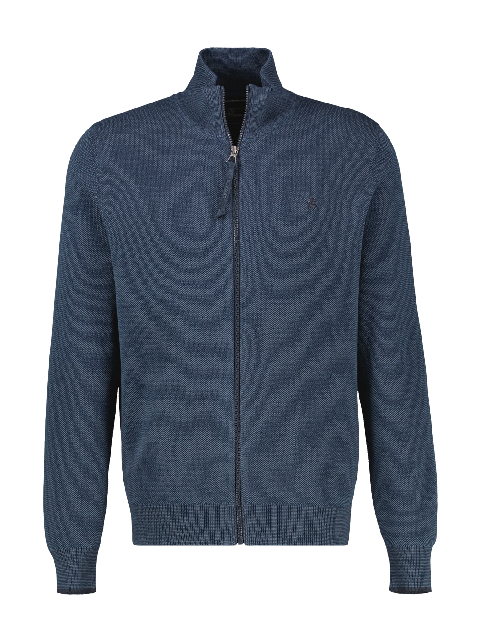 LERROS Strickjacke mit Reißverschluss und Strehkragen