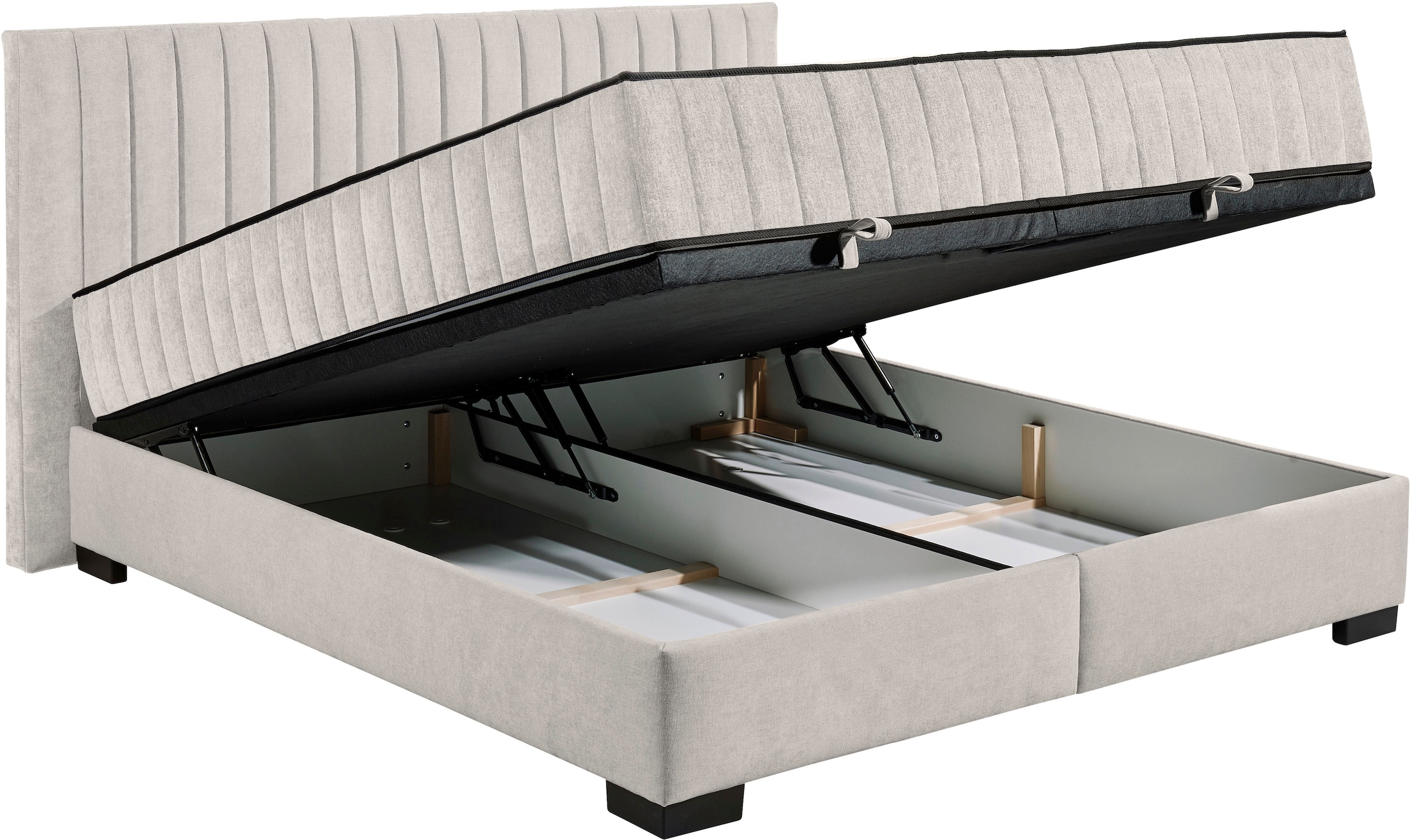 ED EXCITING DESIGN Boxbett »Nagol«, mit Bettkasten, mit Wendematratze, erhältlich in verschiedenen Breiten