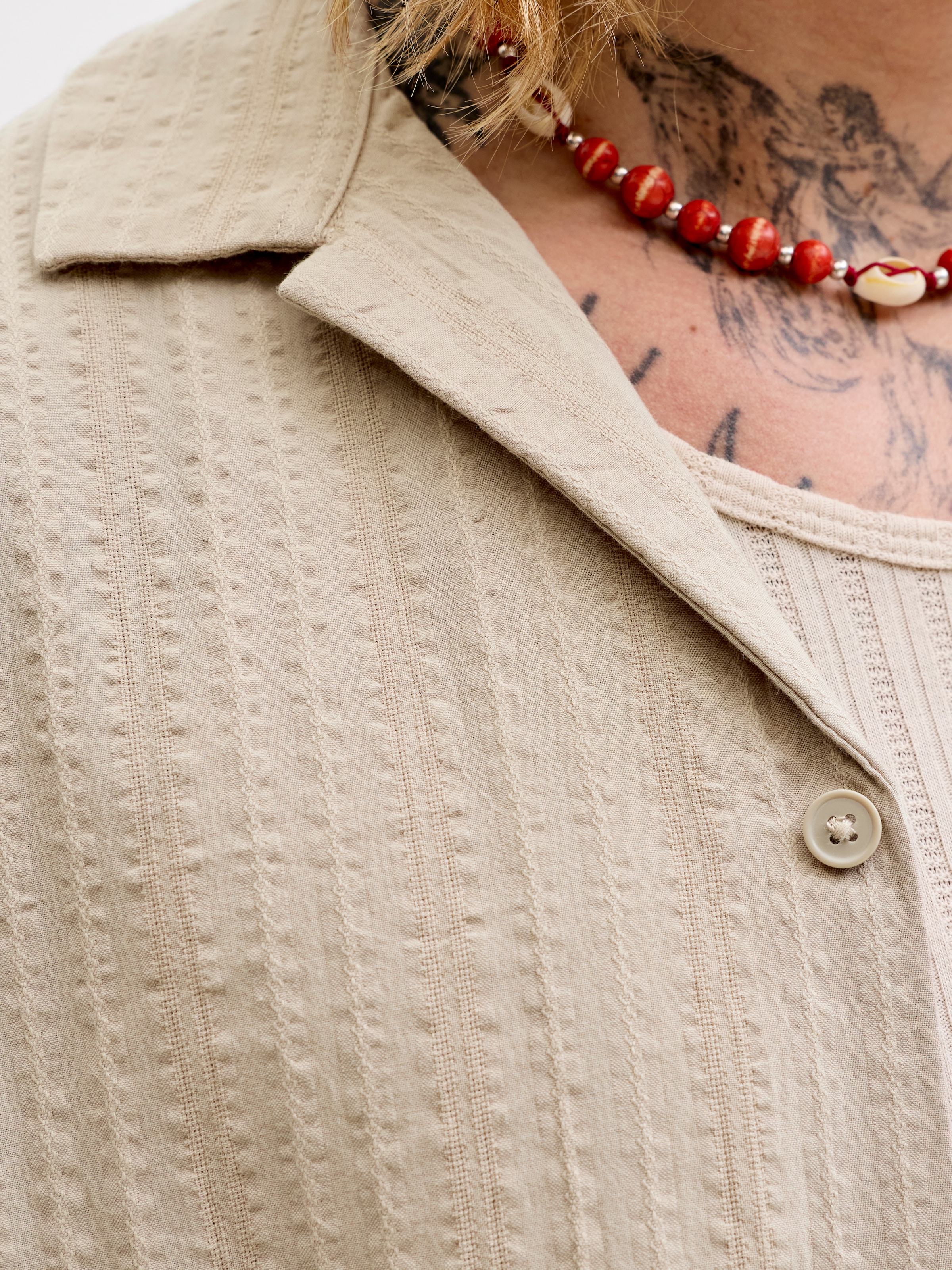 Jack & Jones Kurzarmhemd »JJETYSON RESORT SHIRT SS SN« mit Resort-Kragen