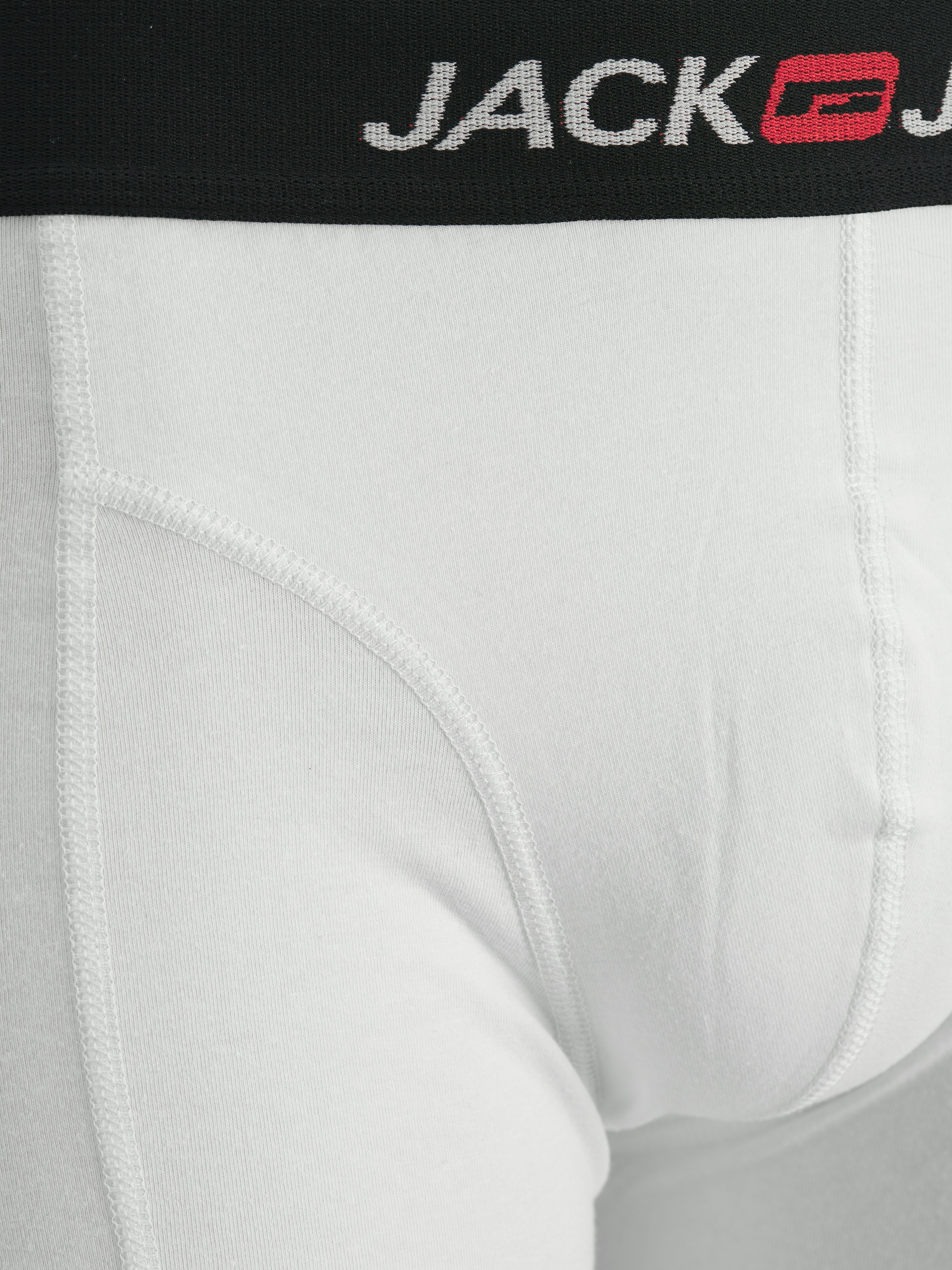 Jack & Jones Trunk »JACOLD – Boxershorts mit farbigem Bund im 6er-Pack«, (Packung, 6 St.), Druck, modisch, regular fit, Jersey