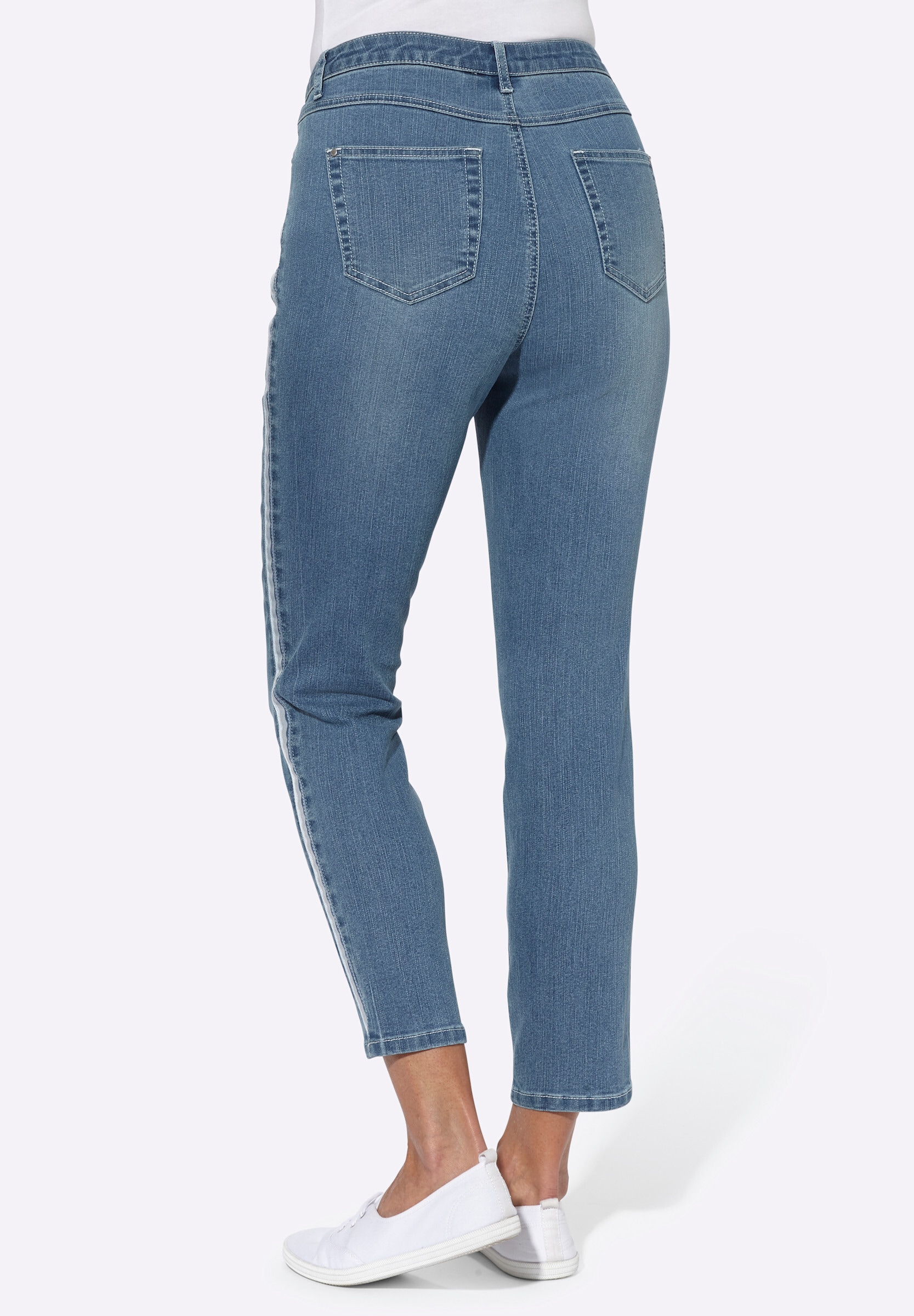 Witt 5-Pocket-Jeans »7/8-Jeans 7/8-Jeans leichte Used-Optik«