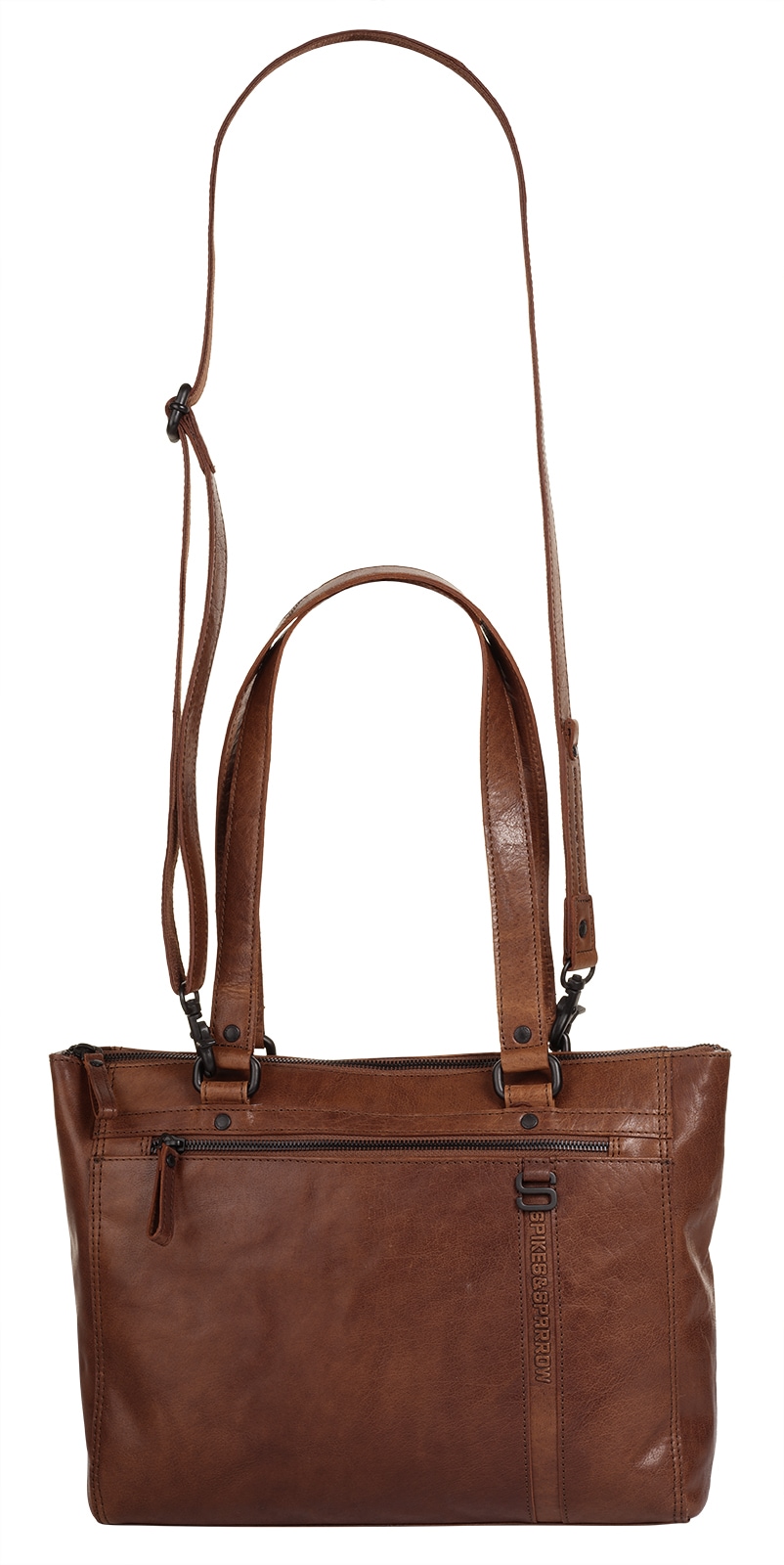 Spikes & Sparrow Shopper, echt Leder