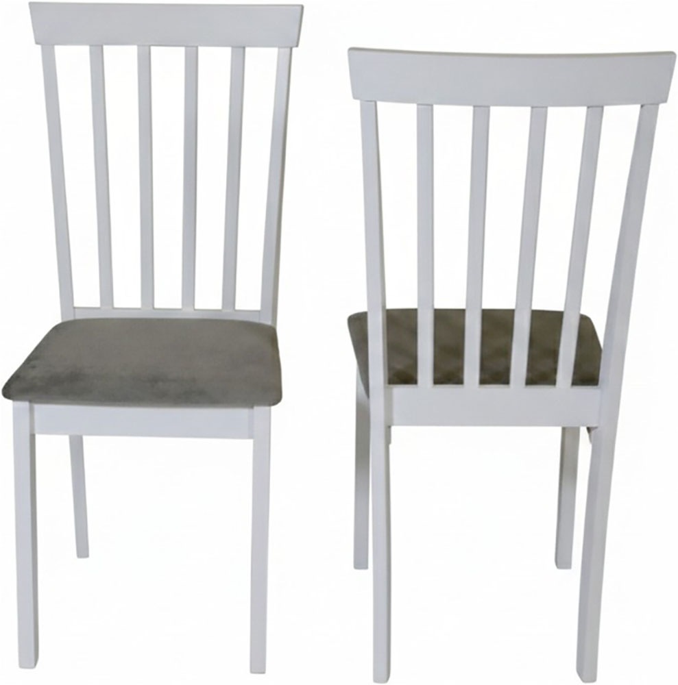 Jahnke Esszimmerstuhl »LITE SIT DUO« (Set) Esszimmerstuhl (2er Set), Massivholz, Samt-Stoff, bis 110 kg belastbar