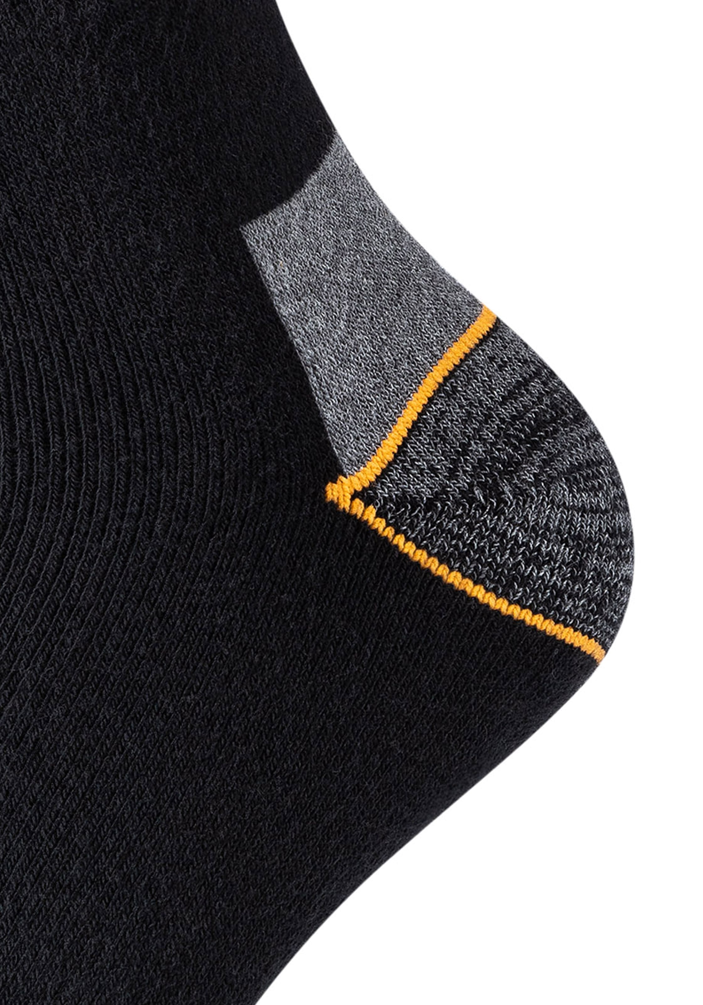 Camano Arbeitssocken »work« 9 Paar tlg. verstärkte Belastungszonen, atmungsaktiv, gepolstert