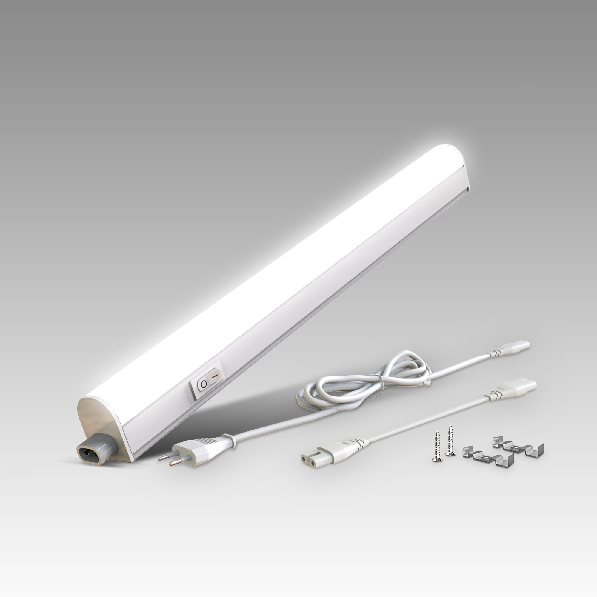 B.K.Licht Unterschrankleuchte, 2 flammig, Leuchtmittel LED-Modul | LED fest integriert