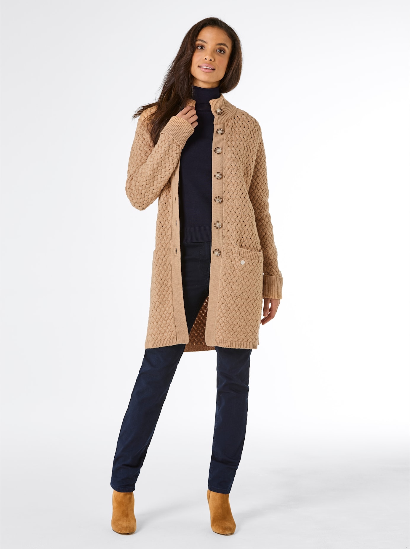 CREATION L PREMIUM Longstrickjacke