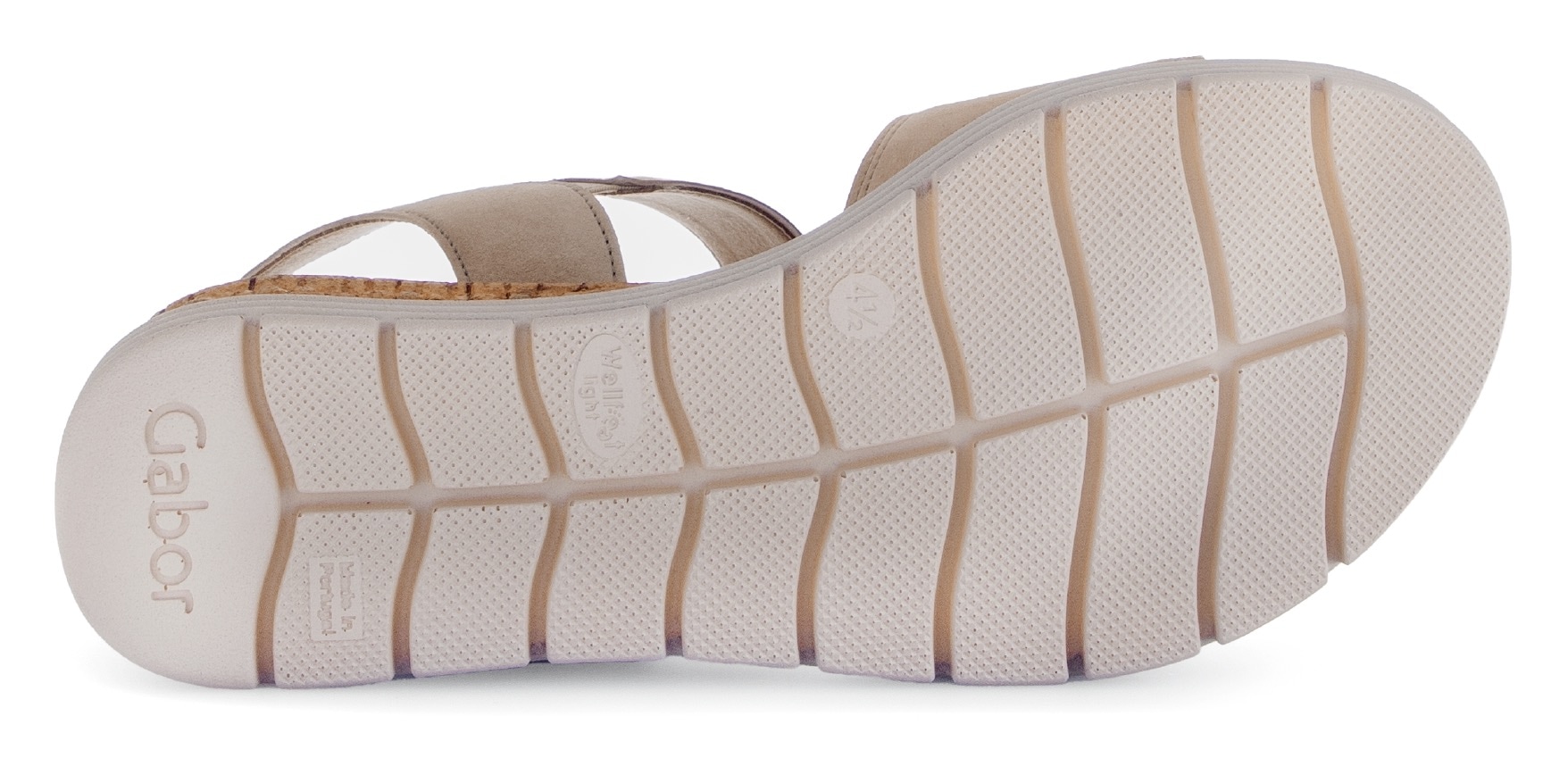 Gabor Keilsandalette »GENUA«, Sommerschuh, Riemchensandale, Komfortschuh in Weite G (=weit)