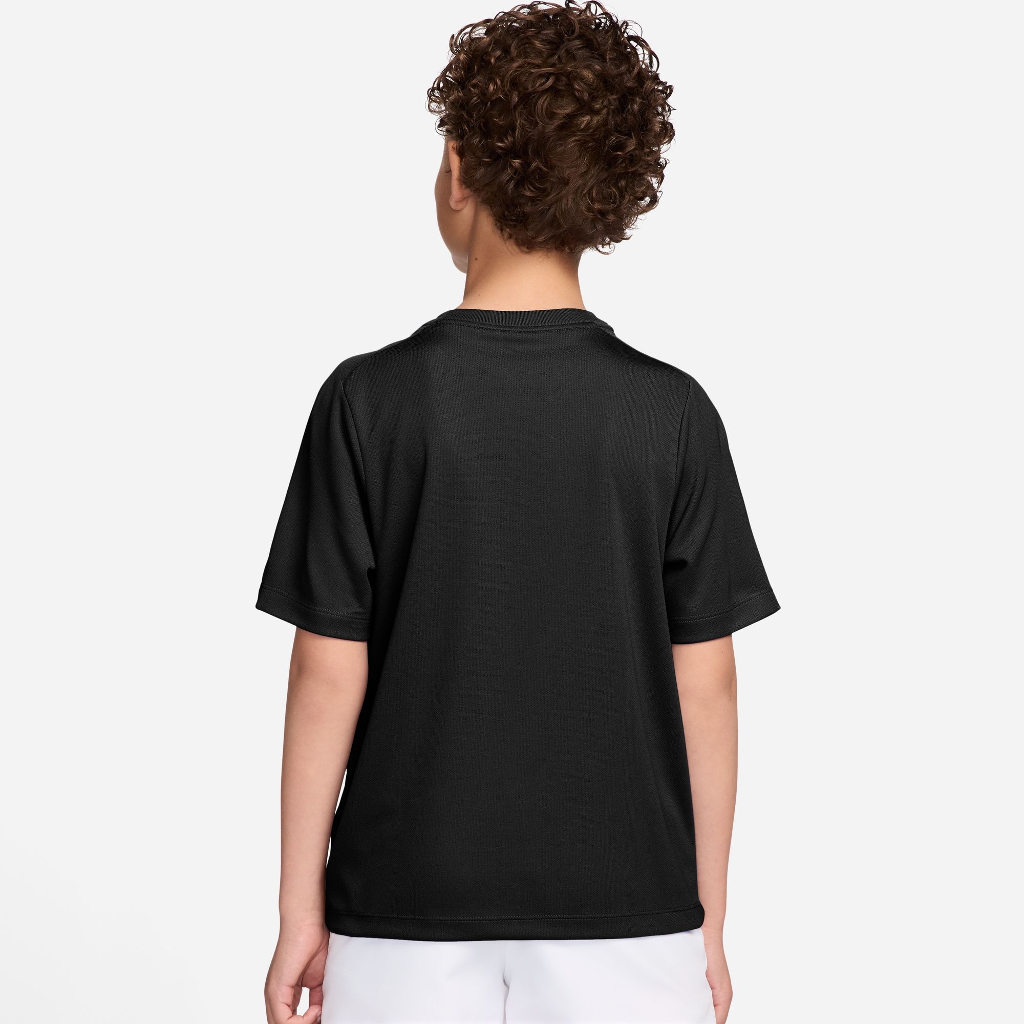 Nike T-Shirt »B NK DF MULTI SS TOP HBR« mit Rundhalsausschnitt, aus Jersey, Kurzarm, normale Länge