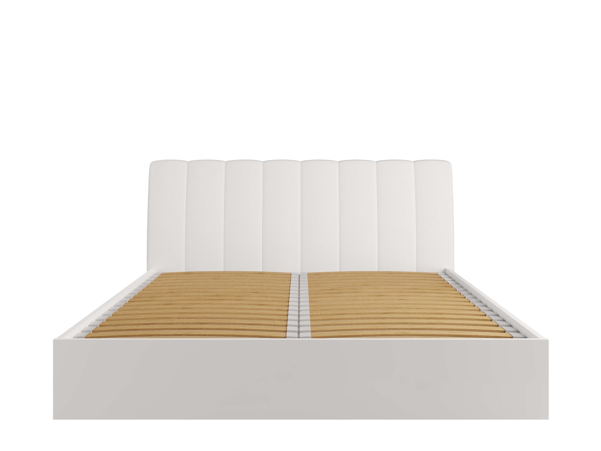 INOSIGN Bett »Bett Malissa mit gepolstertem Kopfteil ohne Stauraum«, Bettgestell, Schlaffläche 180x200 cm, BxTxH 186,6 x 206,4 x 100 cm