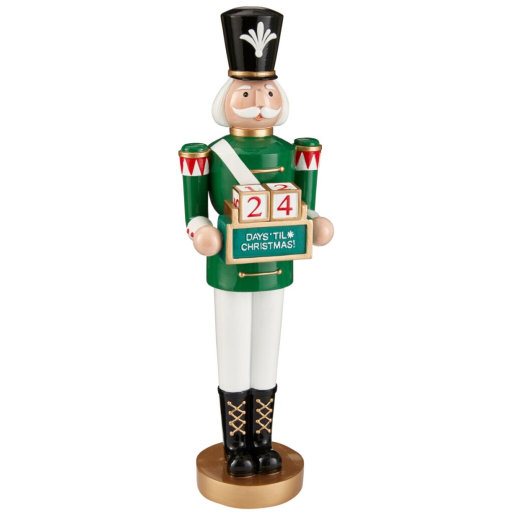 Schneider Weihnachtsfigur »Nussknacker, Weihnachtsdeko«, mit beweglichen Zahlen-Würfeln, Höhe ca. 46 cm