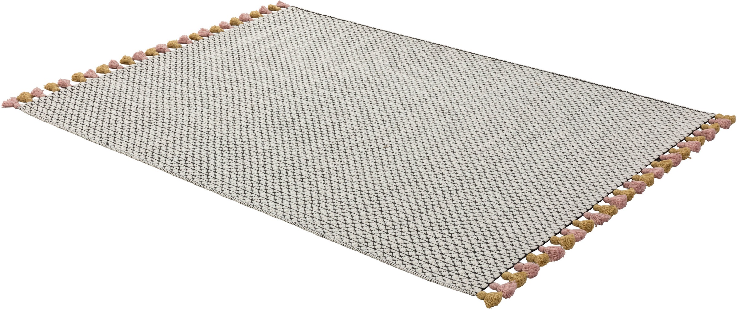 SCHÖNER WOHNEN-Kollektion Teppich »Insula«, rechteckig, 6 mm Höhe, natürliche Wolle/Baumwolle, Wohnzimmer