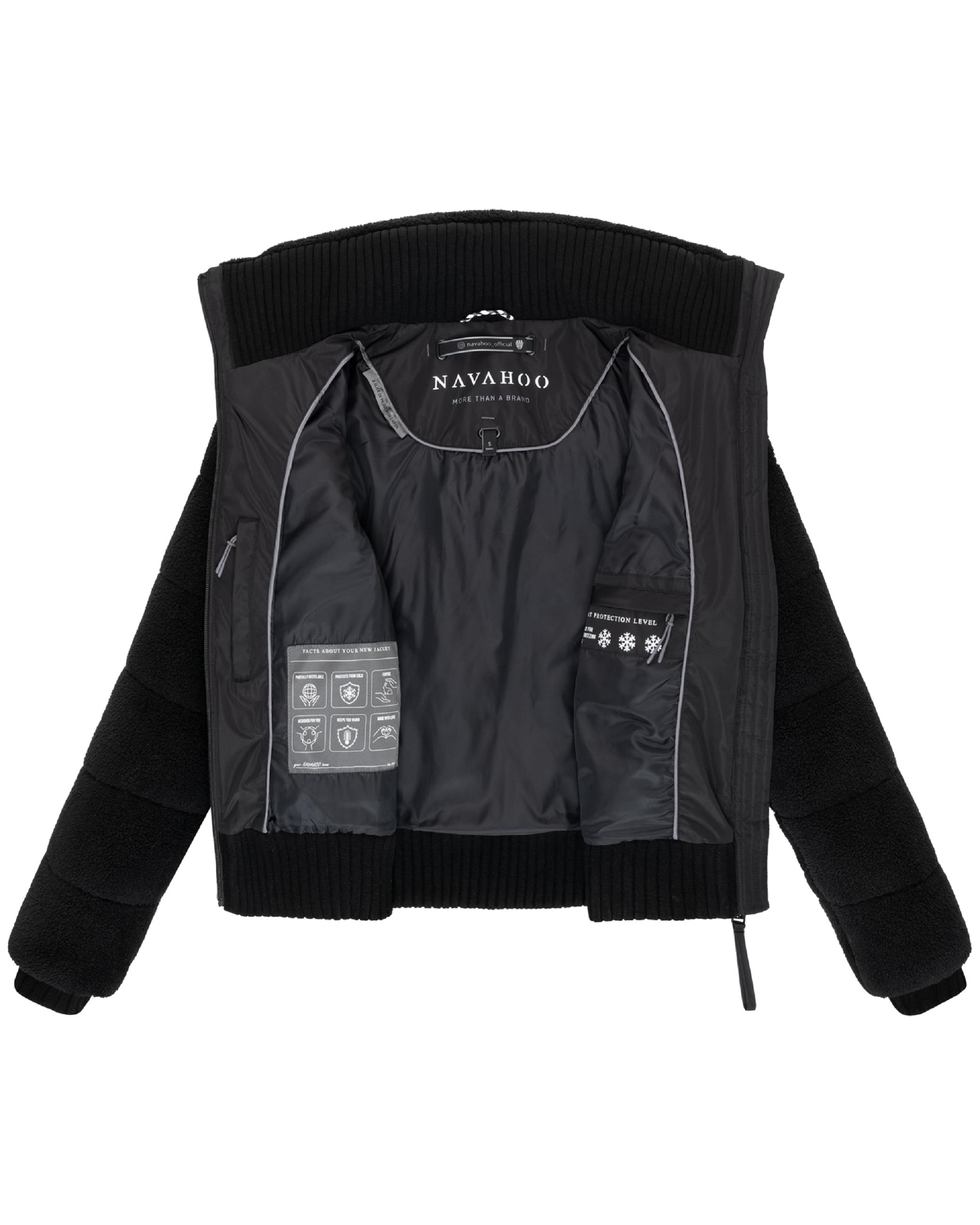 Navahoo Plüschjacke »Plüschjacke Schneepuder 14«