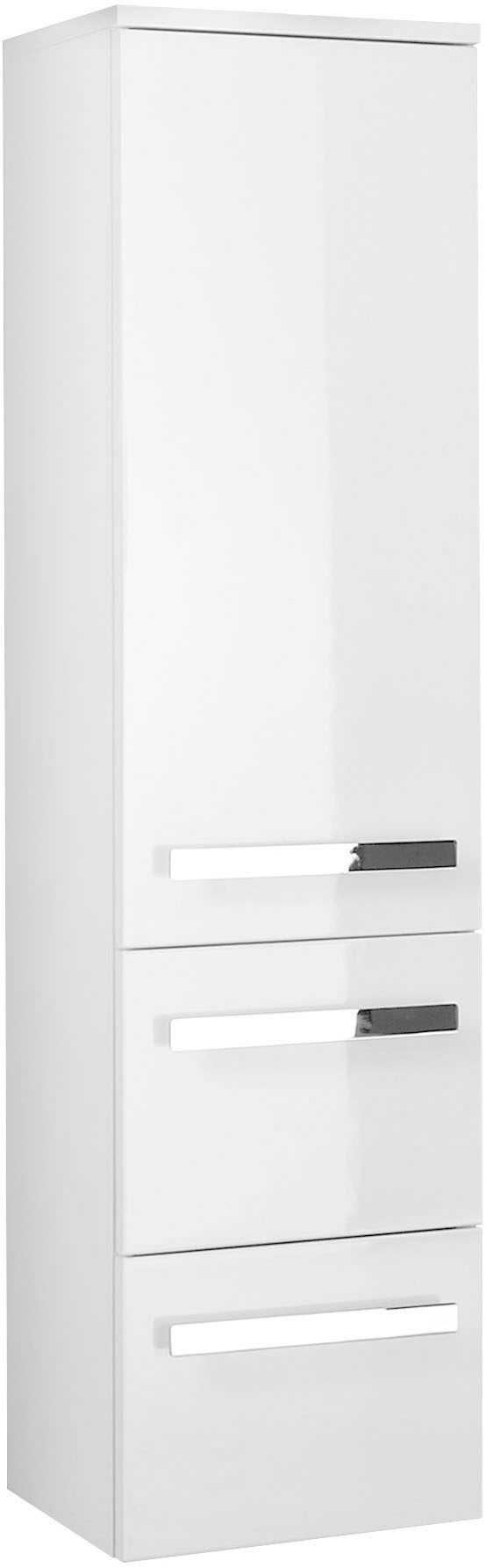 Saphir Badmöbel-Set »Serie 4005, vormontiert, Glaswaschbecken, Spiegelschrank«, (Set, 6 St.), Badezimmer-Set mit Unterschrank, Hängeschrank, Midischrank, Türdämpfer