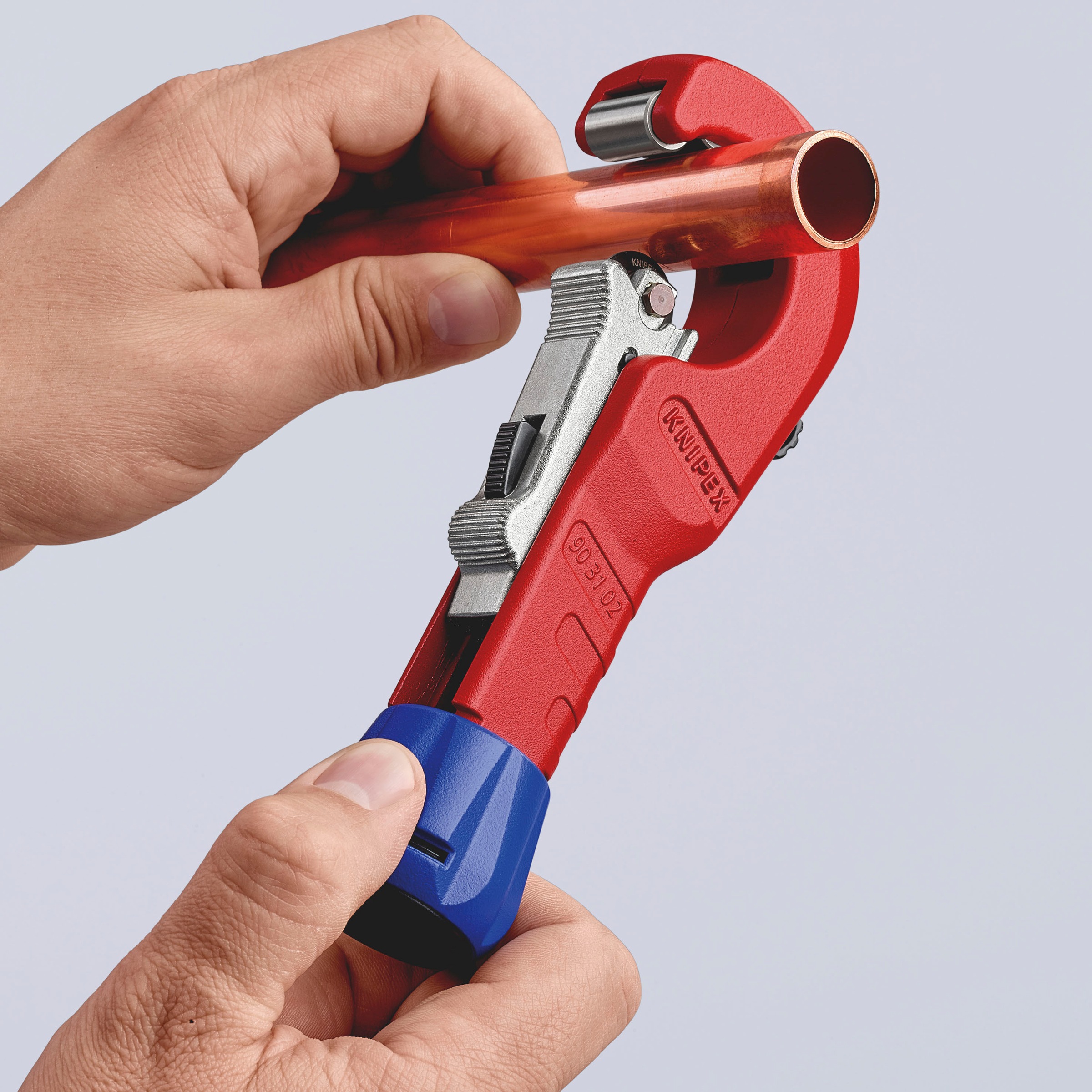 Knipex Rohrschneider »90 31 02 BK TubiX® (SB-Karte/Blister)«, 180 mm