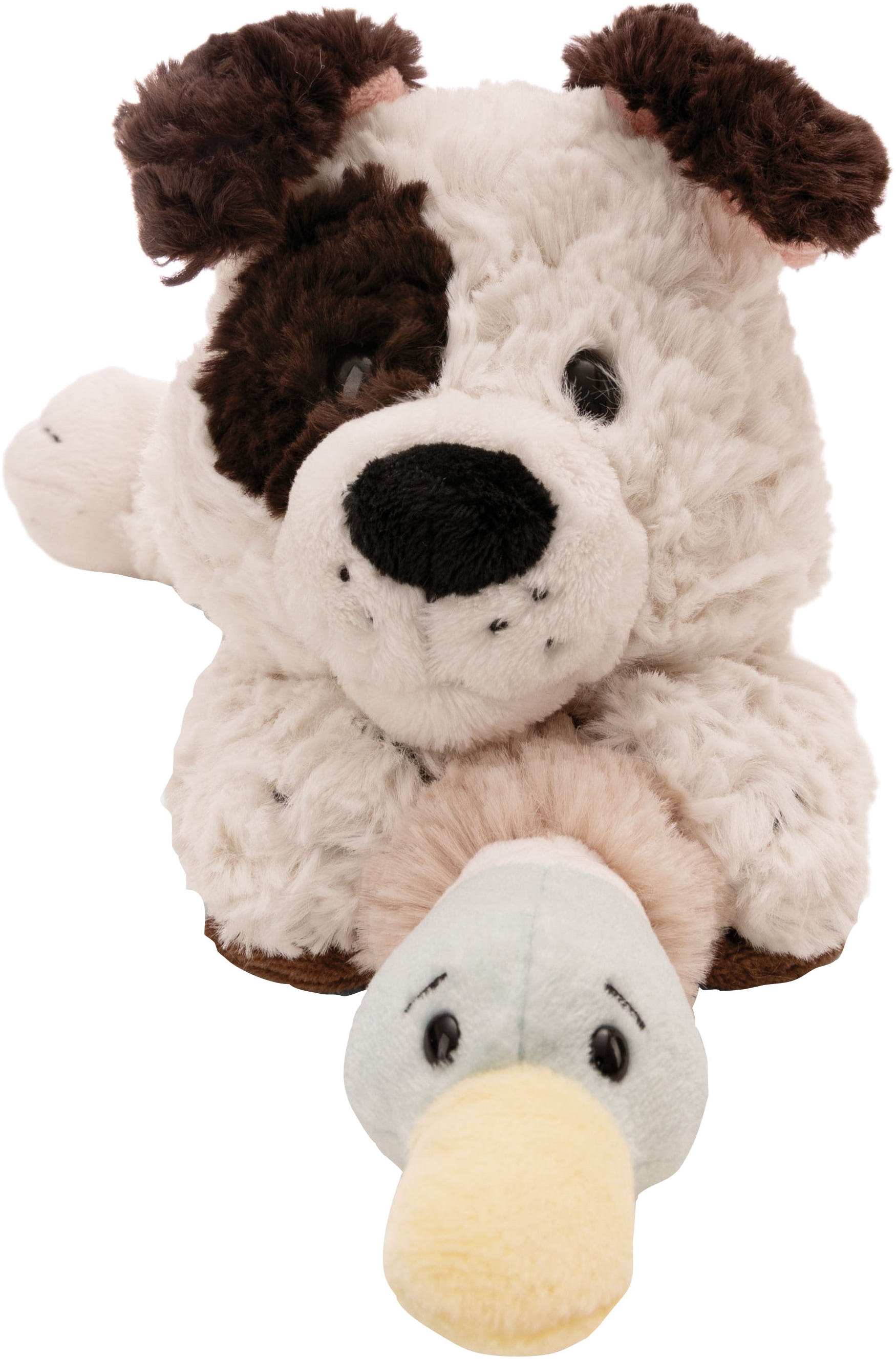 Nici Kuscheltier »Homies, Hund weiß & Ente, 30cm liegend«