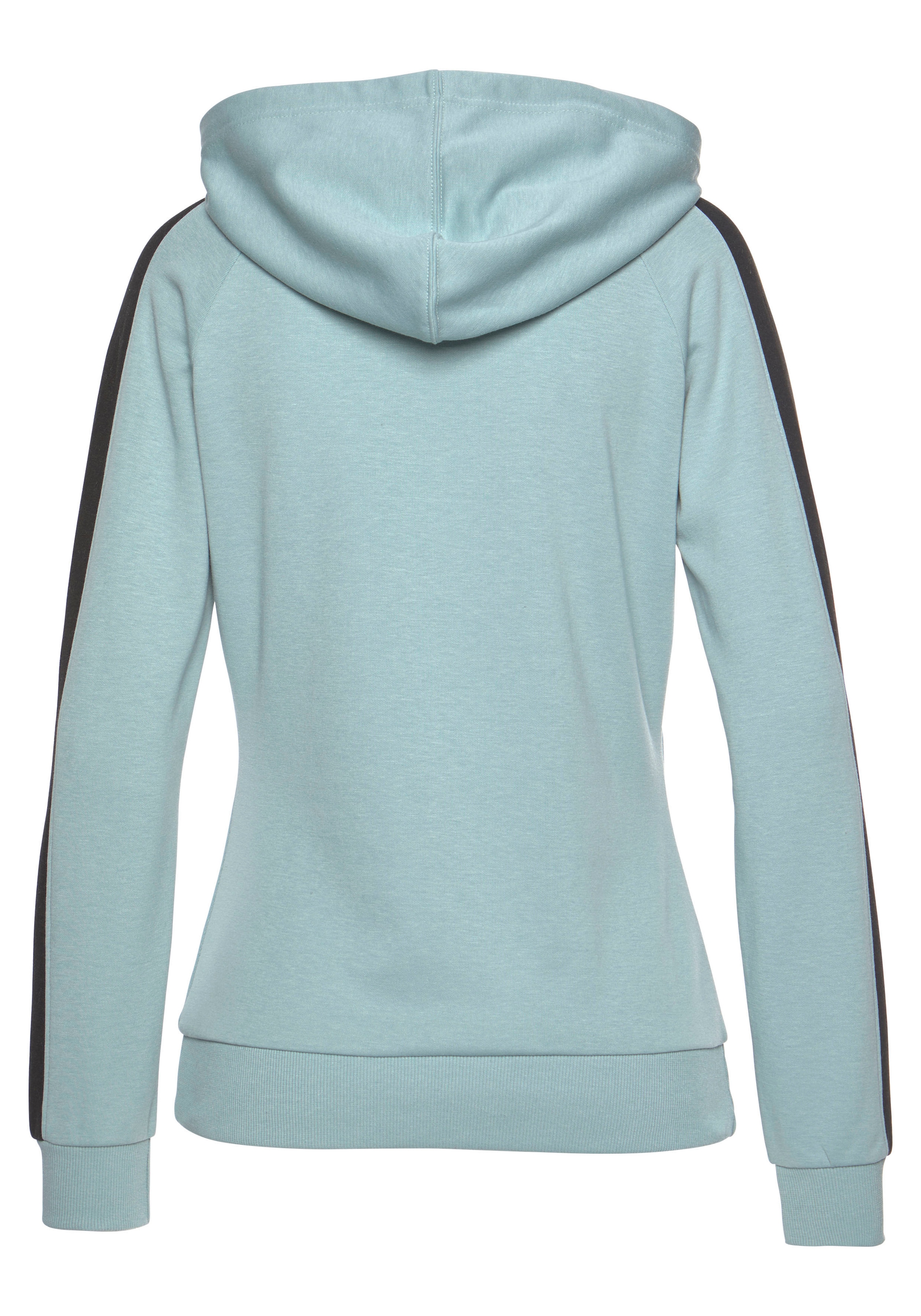 Bench. Loungewear Kapuzensweatshirt, mit Seitenstreifen und Kängurutasche, Loungewear