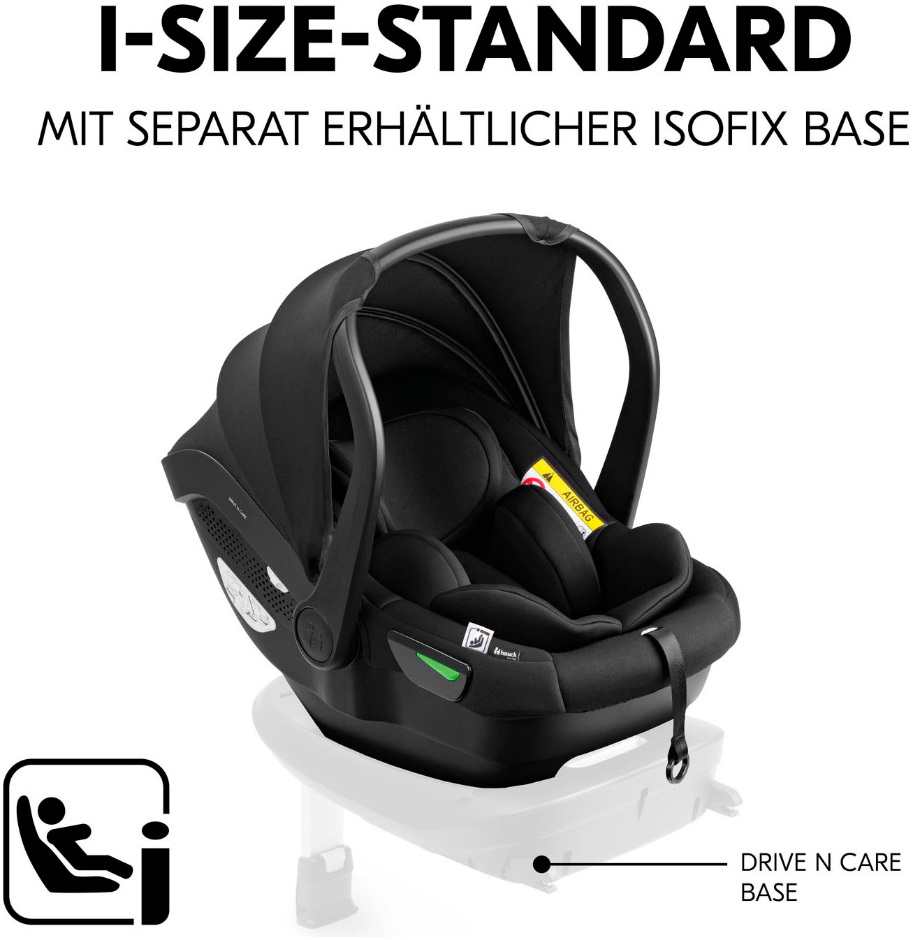 Hauck Kinder-Buggy »Shop N Care Trio Set«, inkl. Babyschale, Babywanne und Adapter