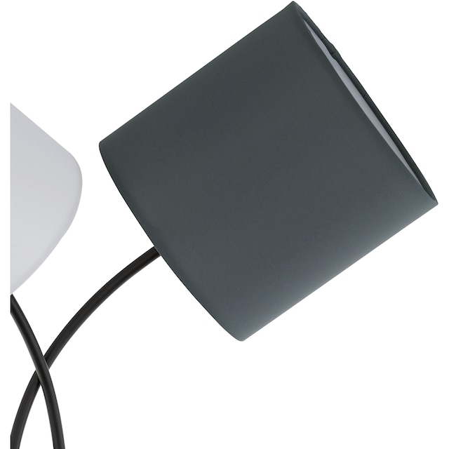 EGLO Wandleuchte »ALMEIDA«, 2 flammig-flammig, schwarz / L42 x H45,5 x  B19cm / Wandlampe aus Stoff im OTTO Online Shop