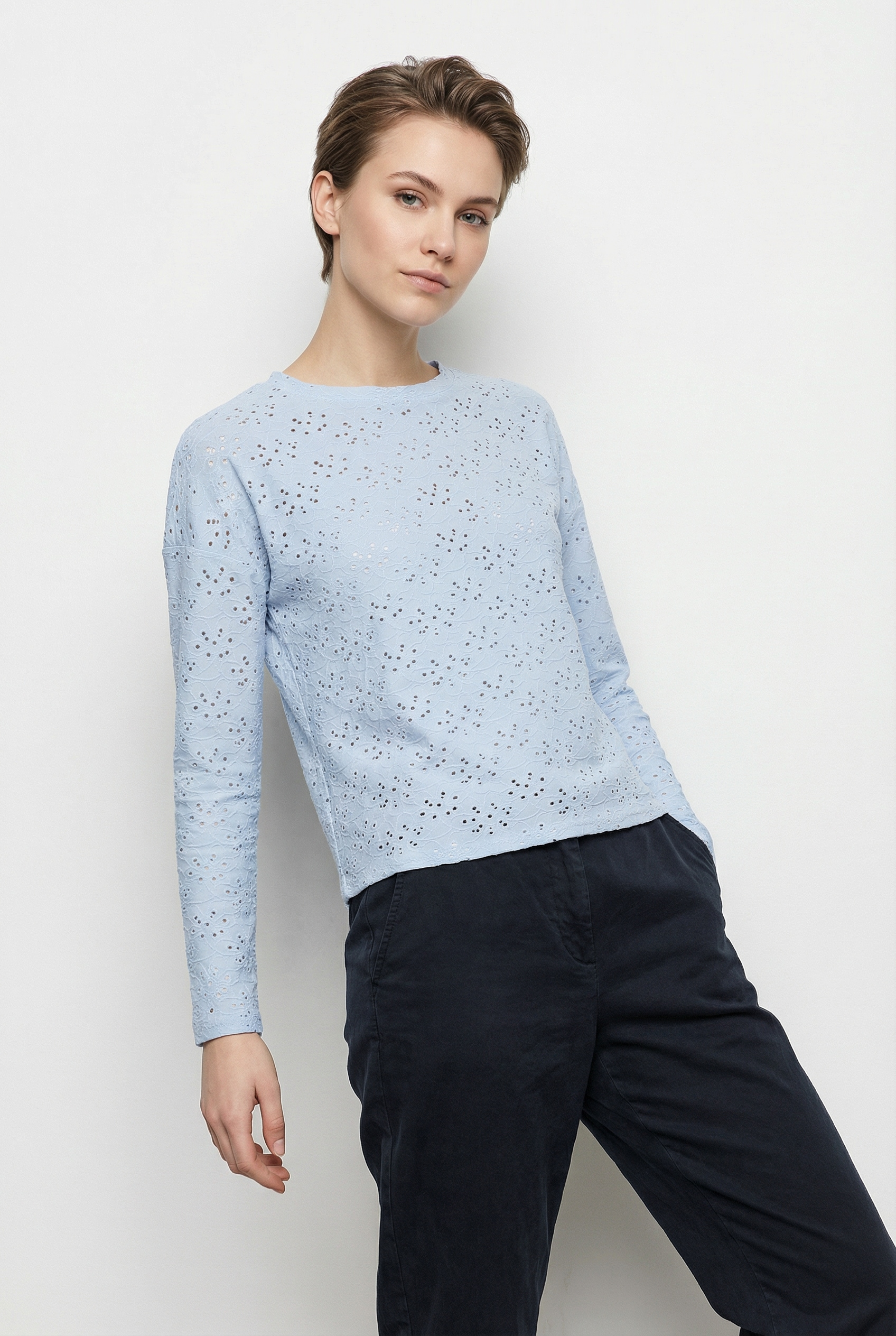 ONLY Langarmshirt »ONLSMILLA LIFE L/S TOP JRS«