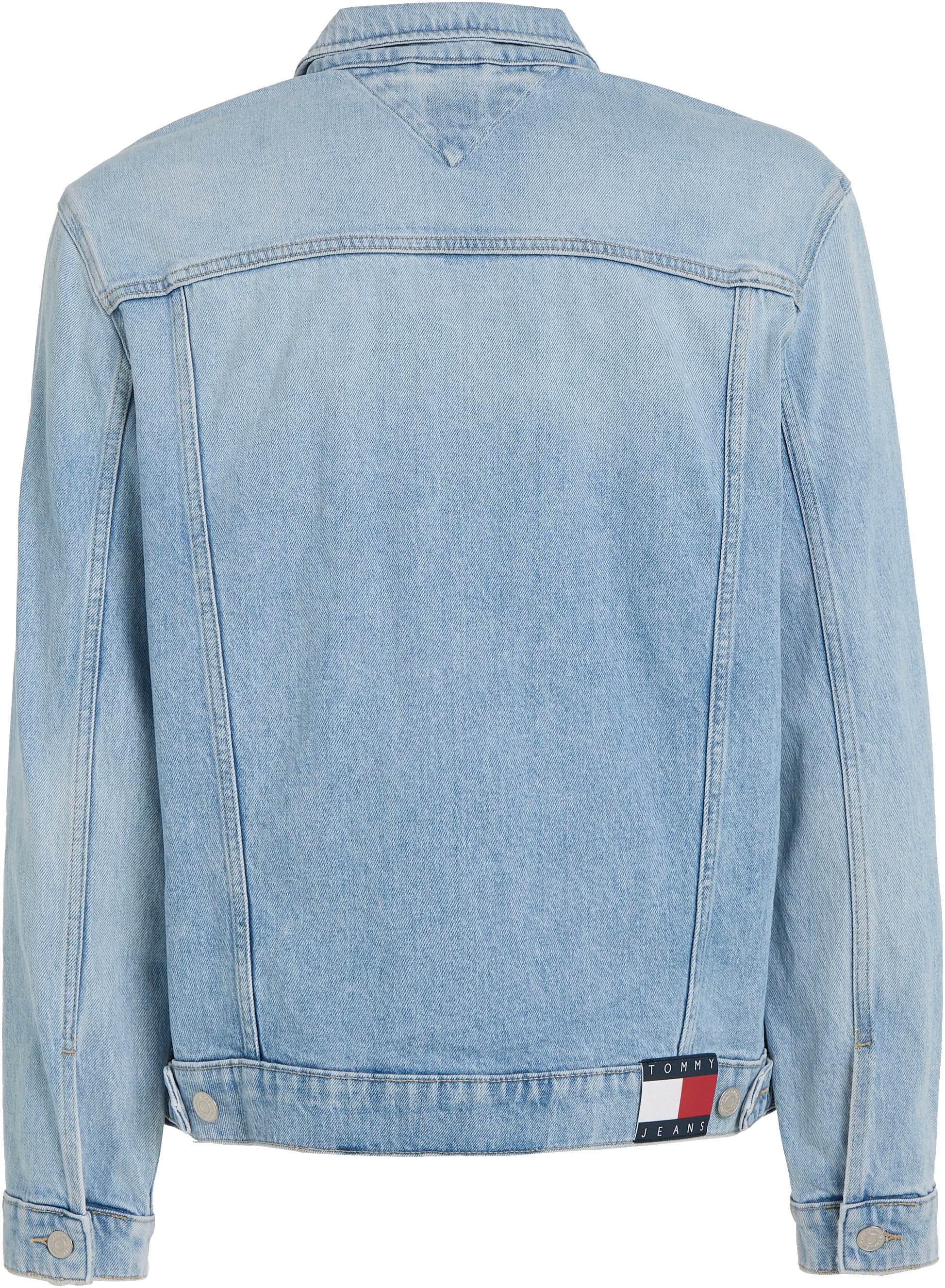 Tommy Jeans Plus Jeansjacke »RYAN RGLR TRCKR JCKT«, Große Größen, mit Fade-Effekte