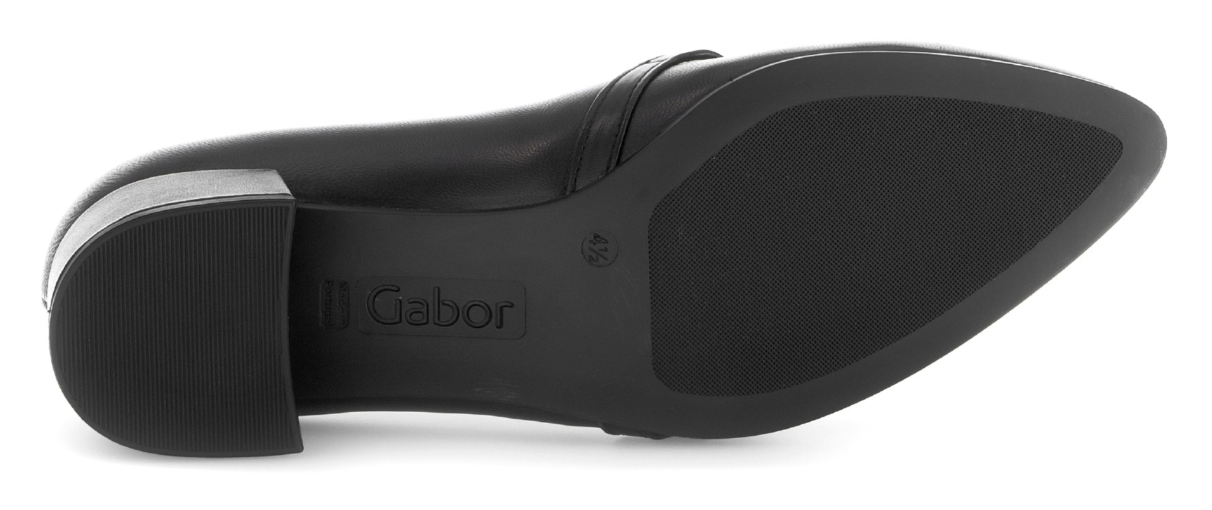 Gabor Spangenpumps, Blockabsatz, Abendschuh, Businessschuh mit Wechselfußbett